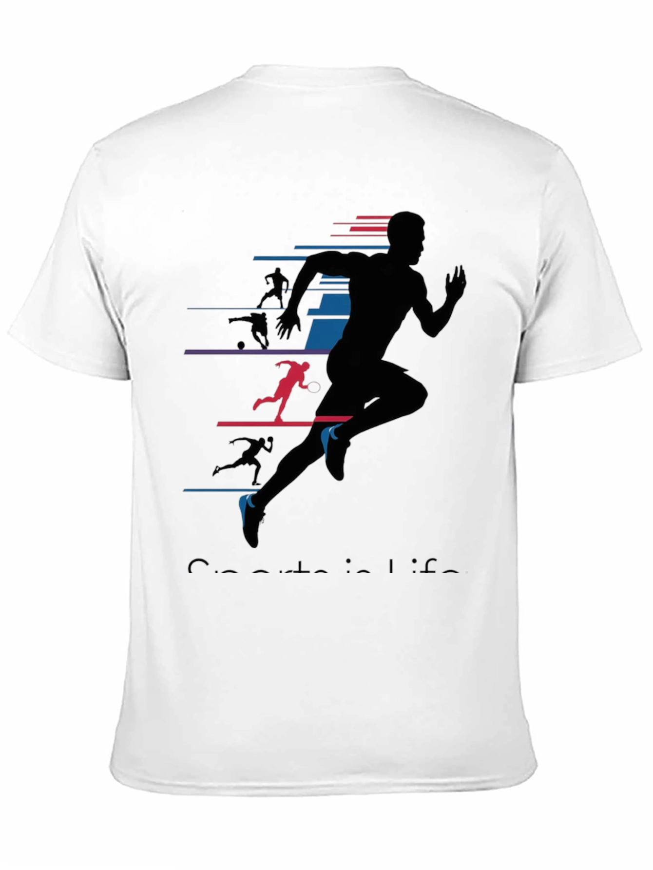 Runners Life Graphic Tee - Black