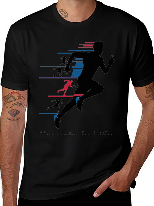 Runners Life Graphic Tee - Black
