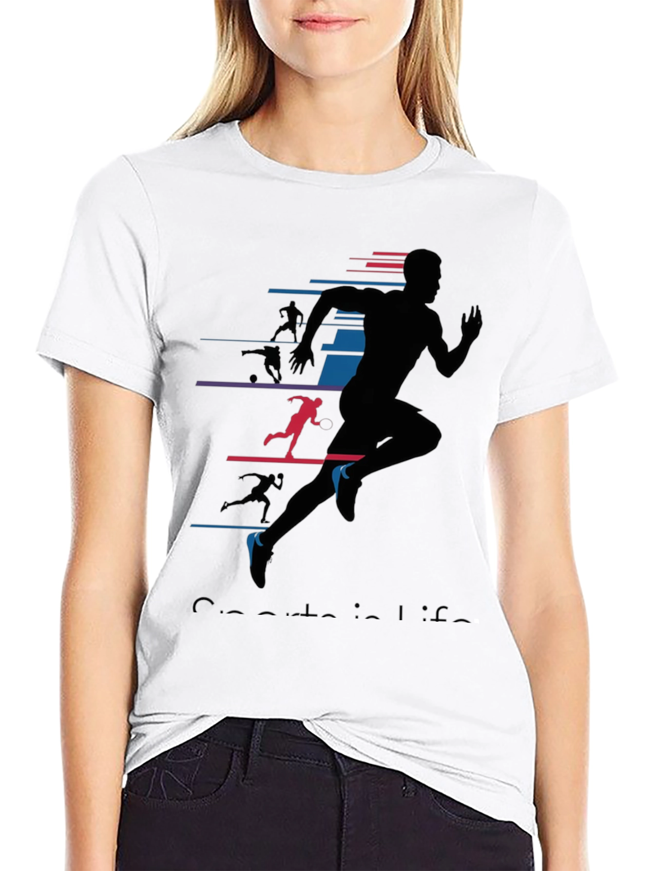 Runners Life Graphic Tee - Black