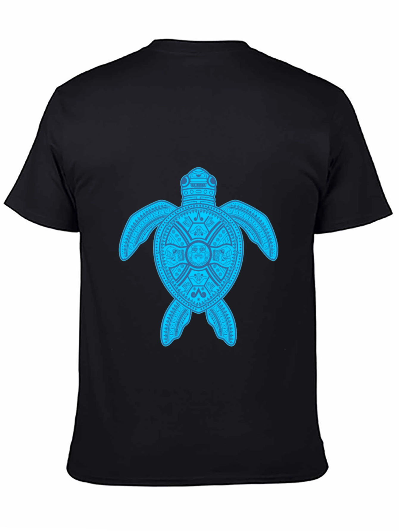 Turtle Graphic Tee - Black