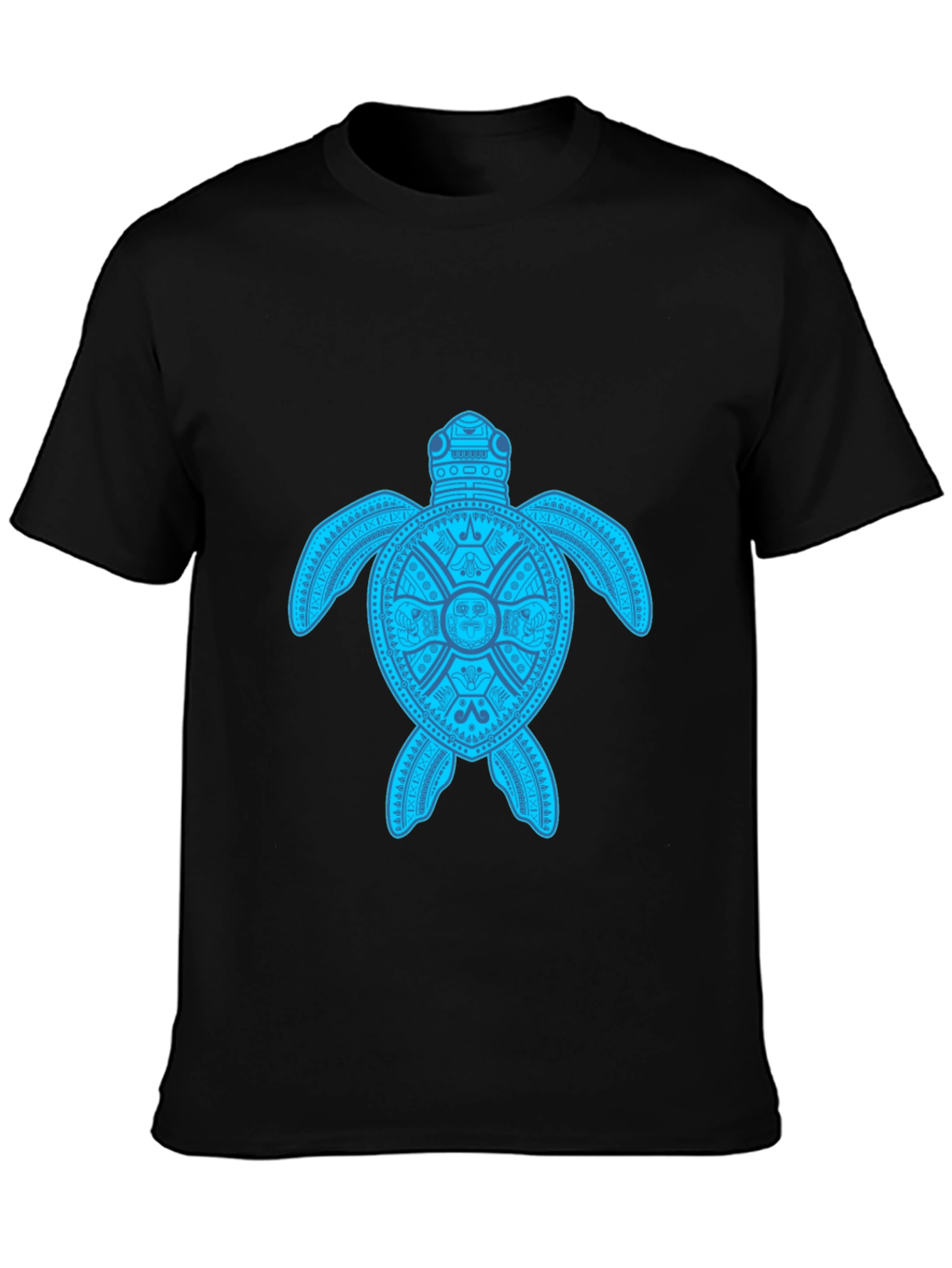 Turtle Graphic Tee - Black
