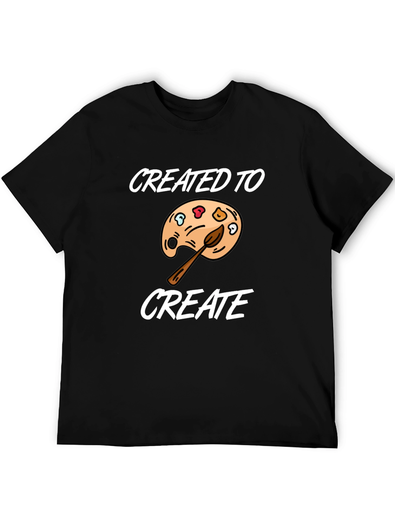 Created to Create Artist Palette T-Shirt