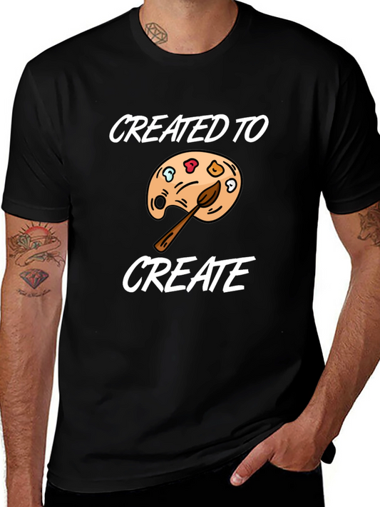 Created to Create Artist Palette T-Shirt