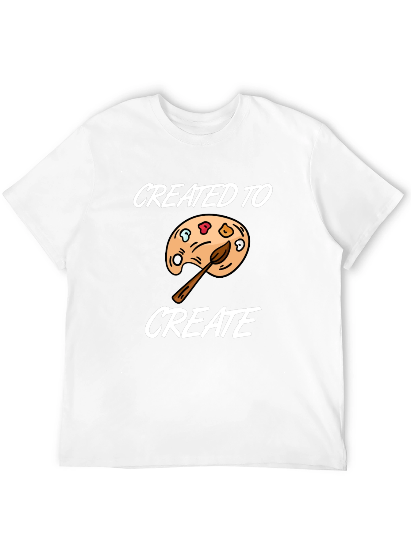 Created to Create Artist Palette T-Shirt