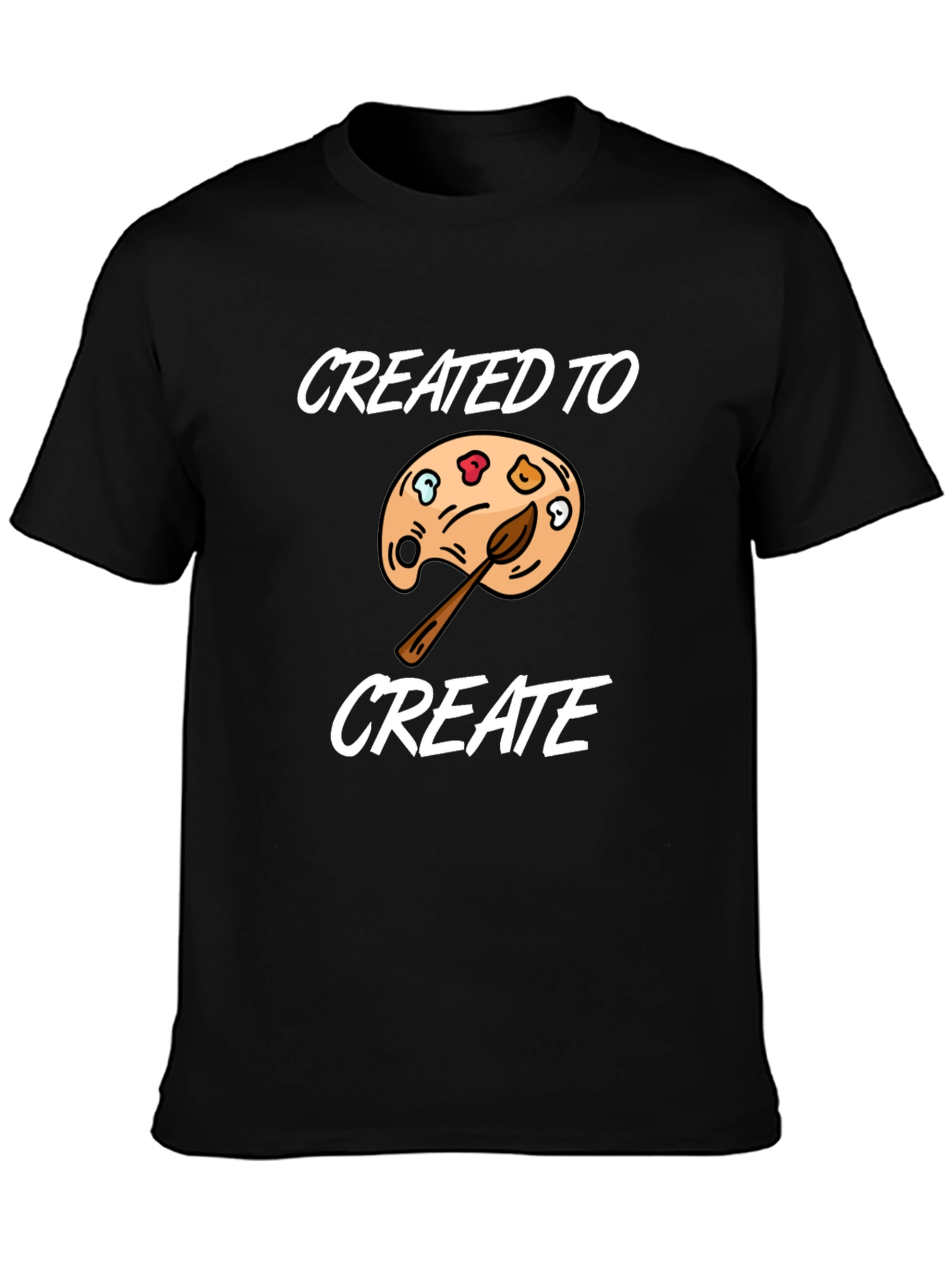 Created to Create Artist Palette T-Shirt