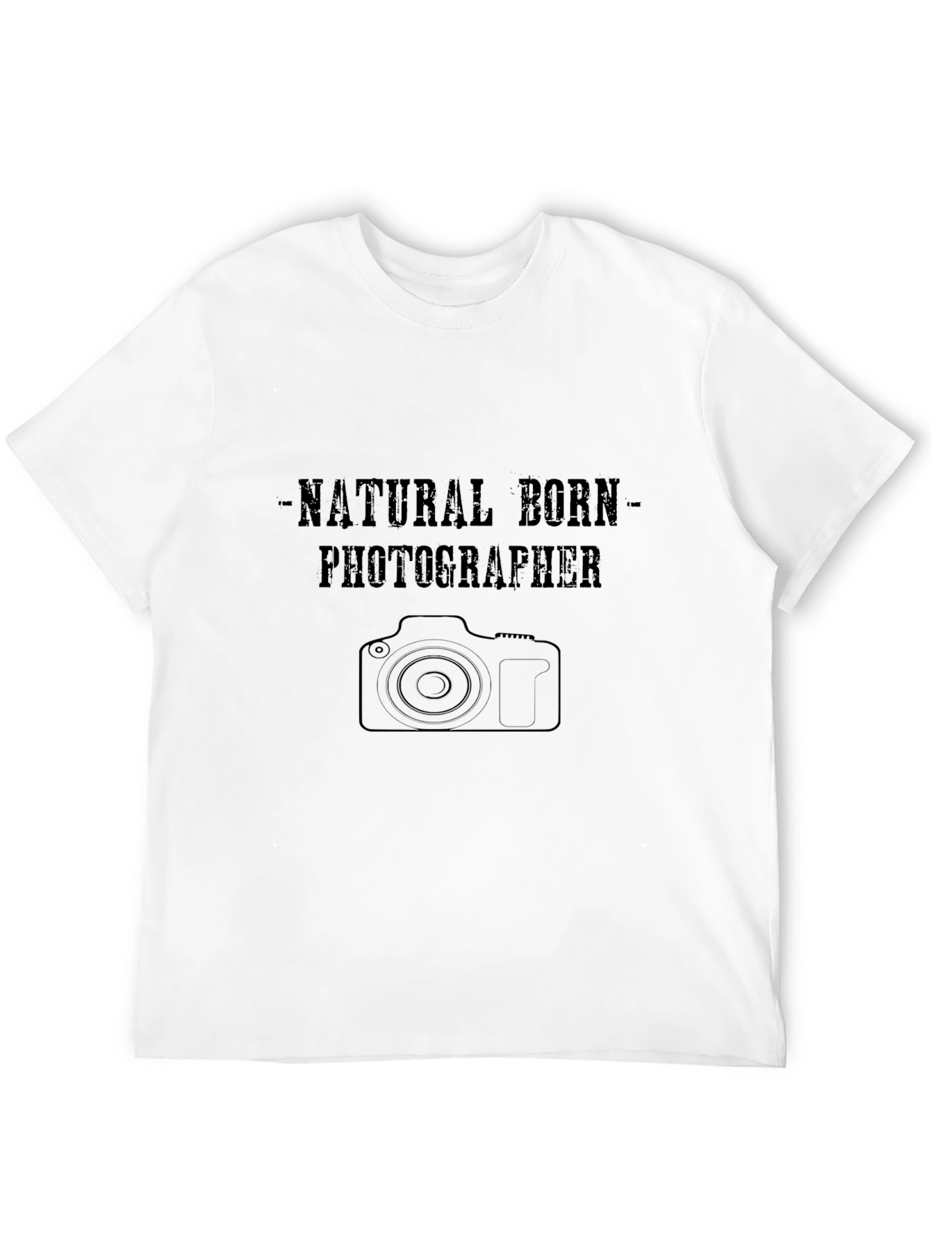 Natural Born Photographer T-Shirt