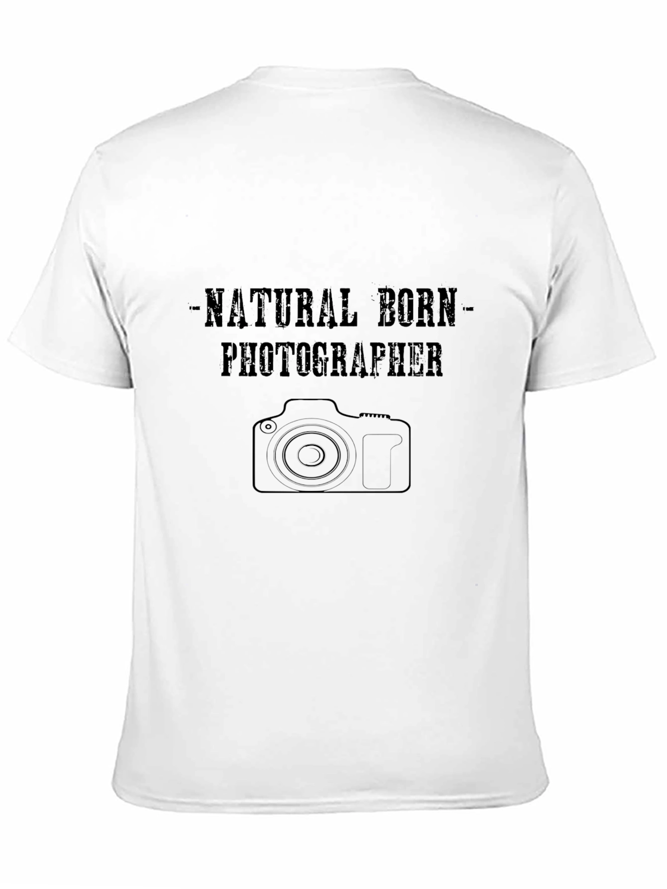 Natural Born Photographer T-Shirt