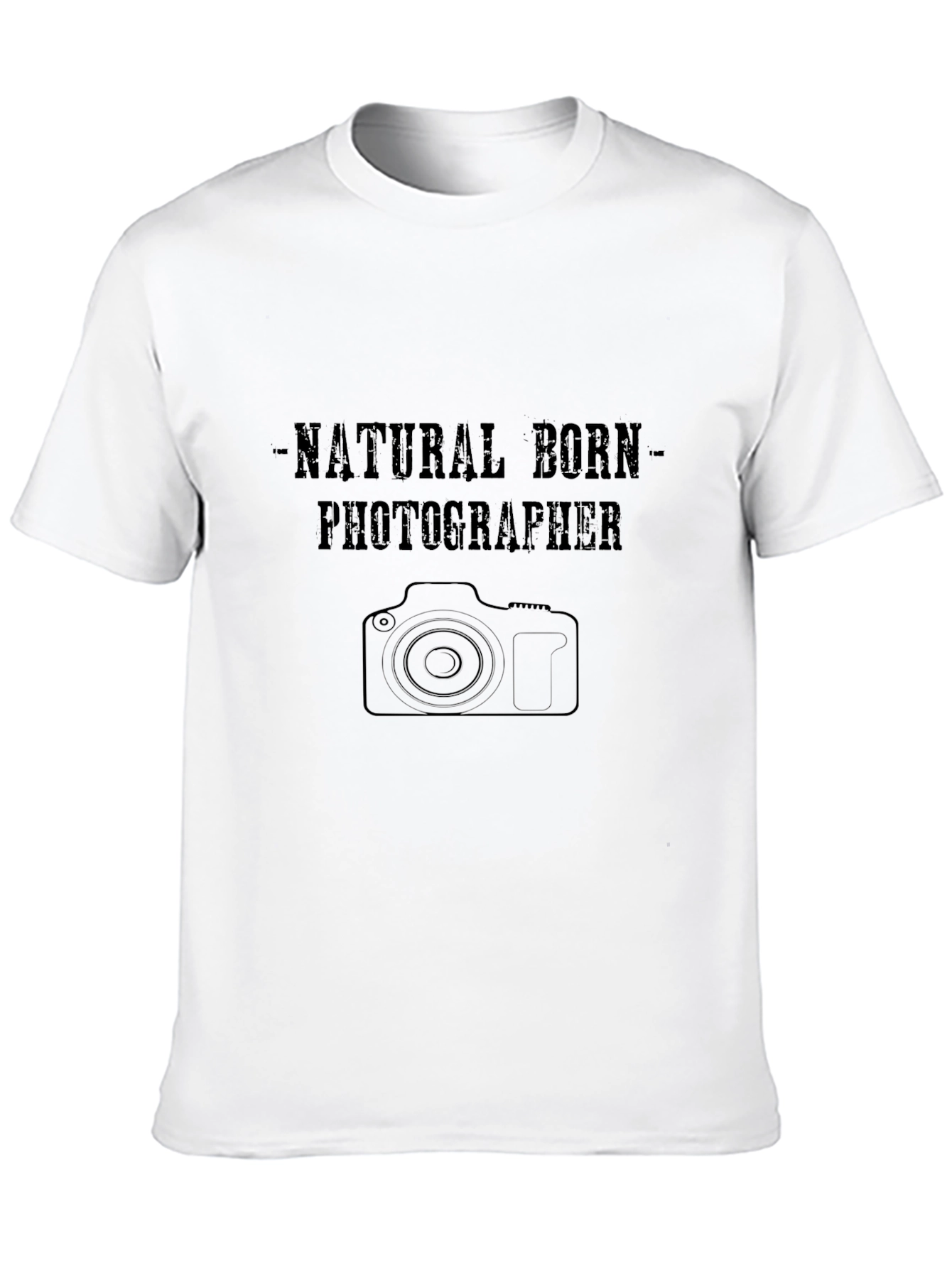 Natural Born Photographer T-Shirt