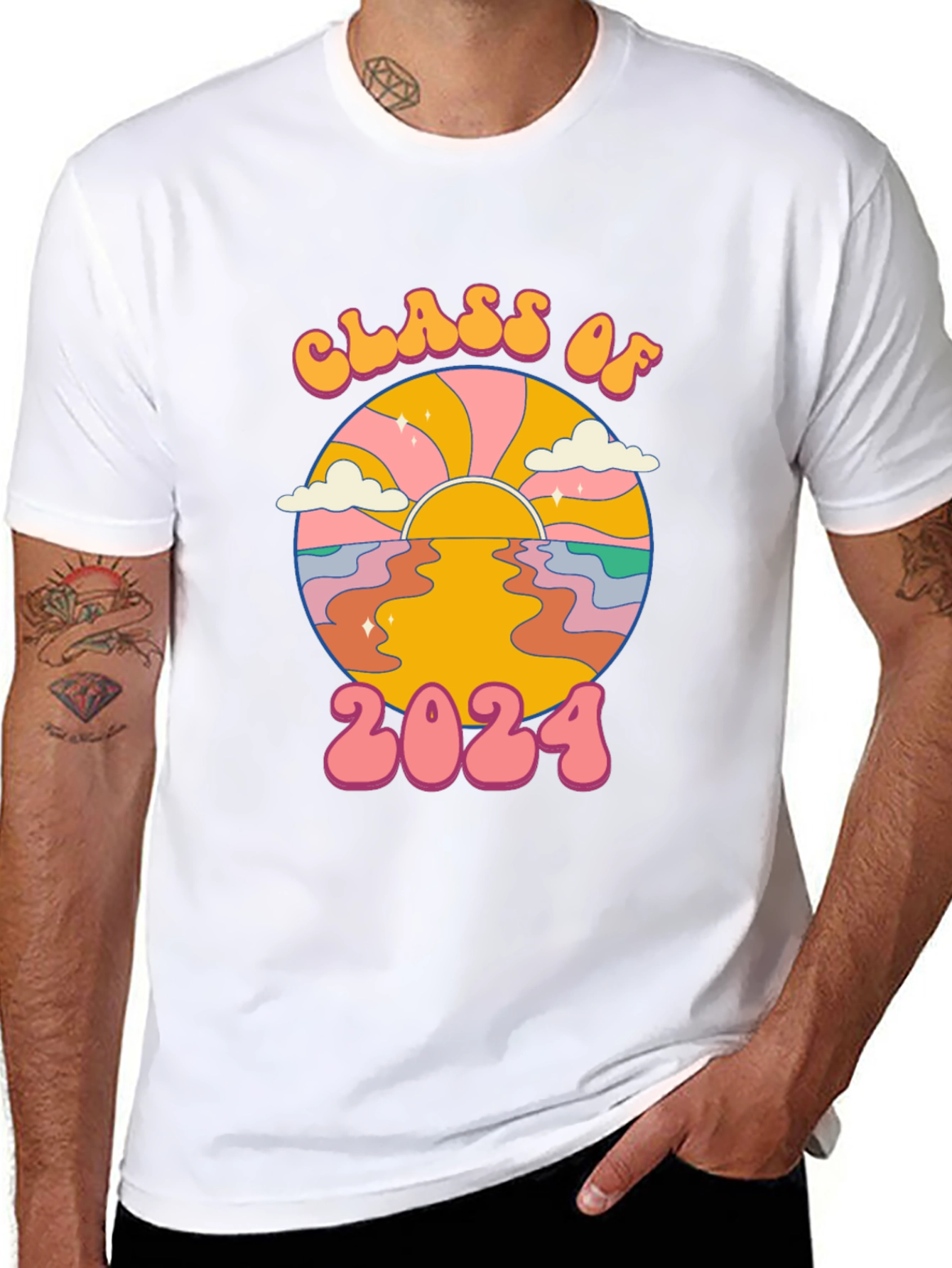 Class of 2024 Retro T-Shirt