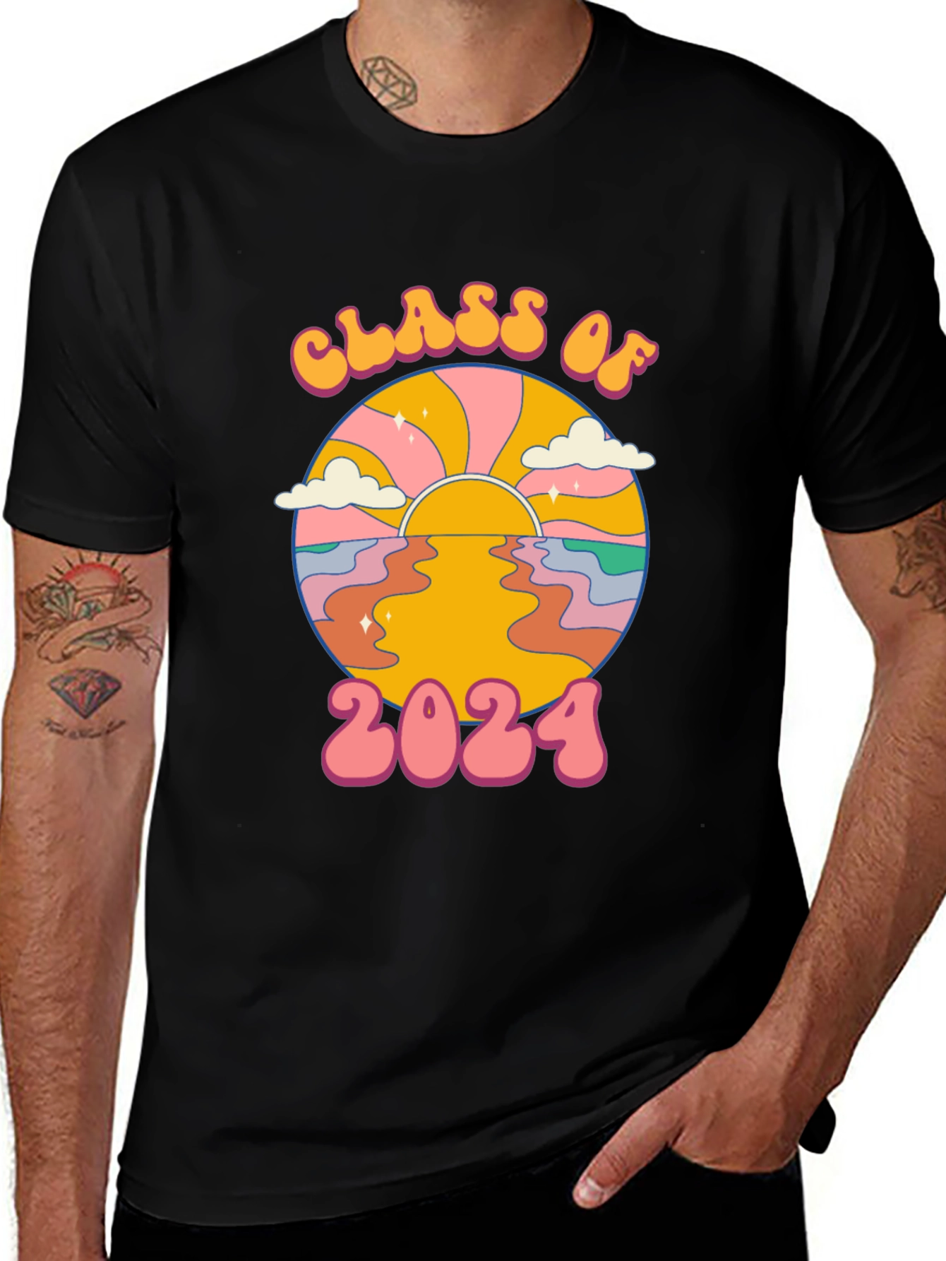 Class of 2024 Retro T-Shirt