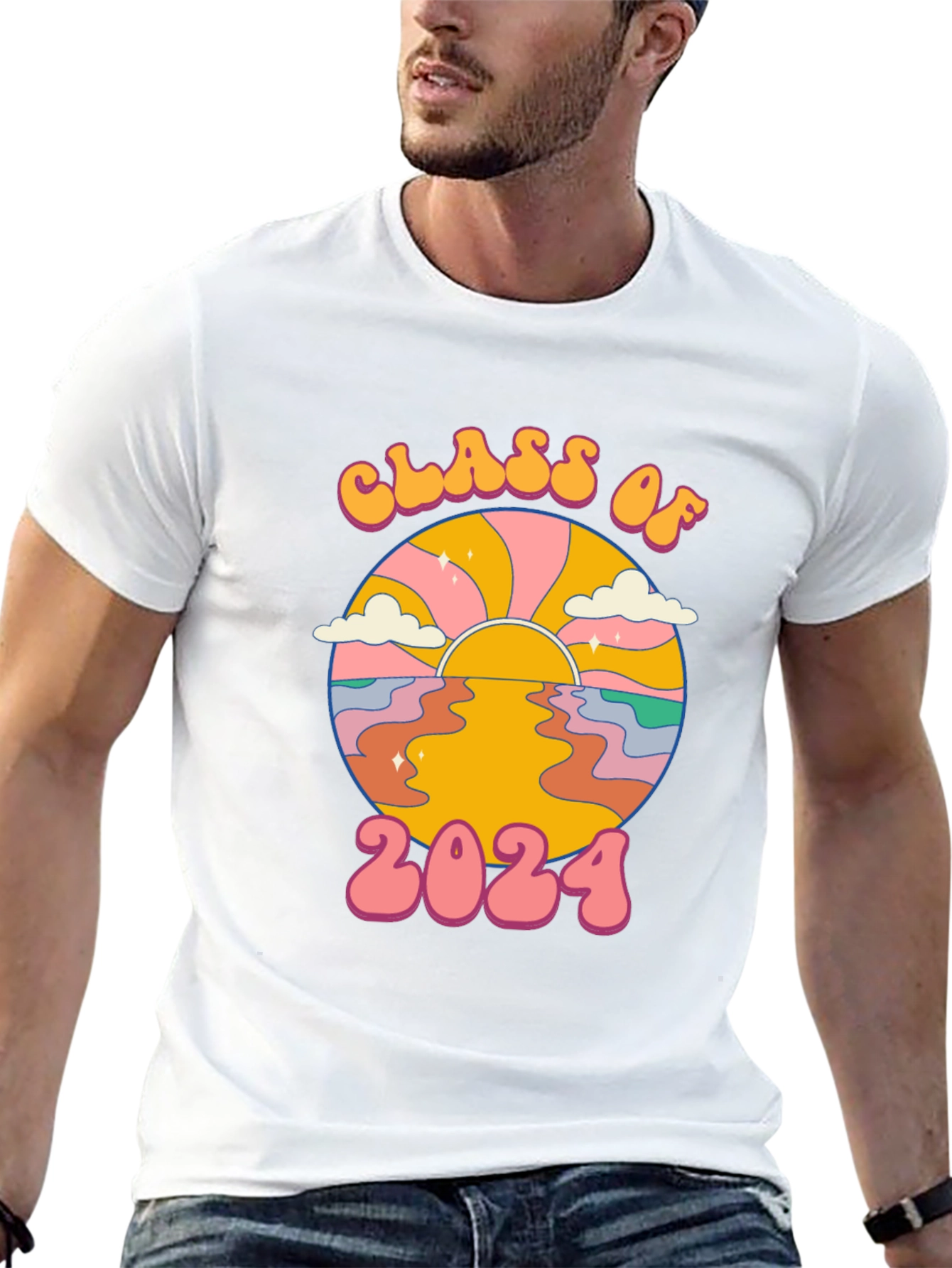 Class of 2024 Retro T-Shirt