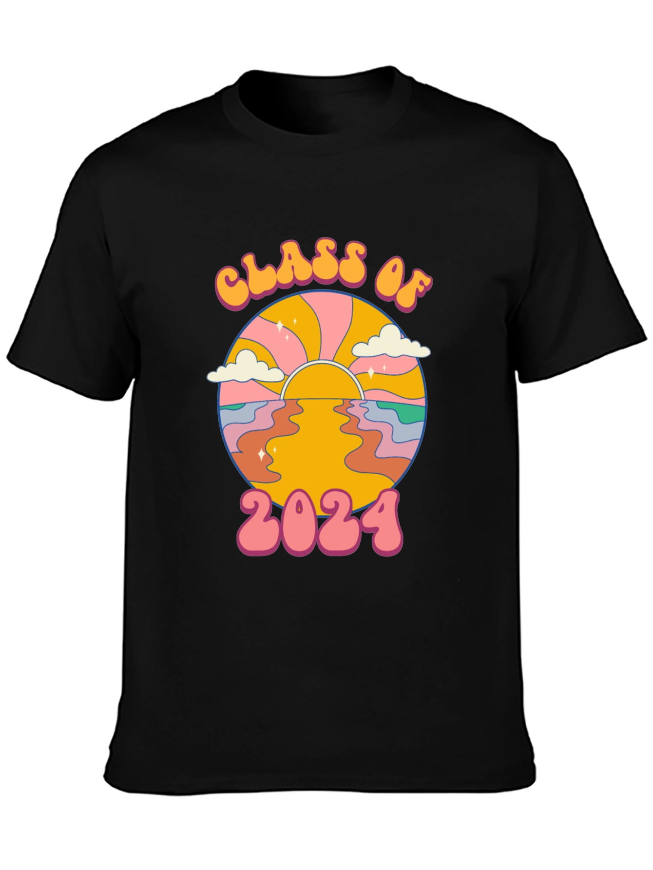 Class of 2024 Retro T-Shirt