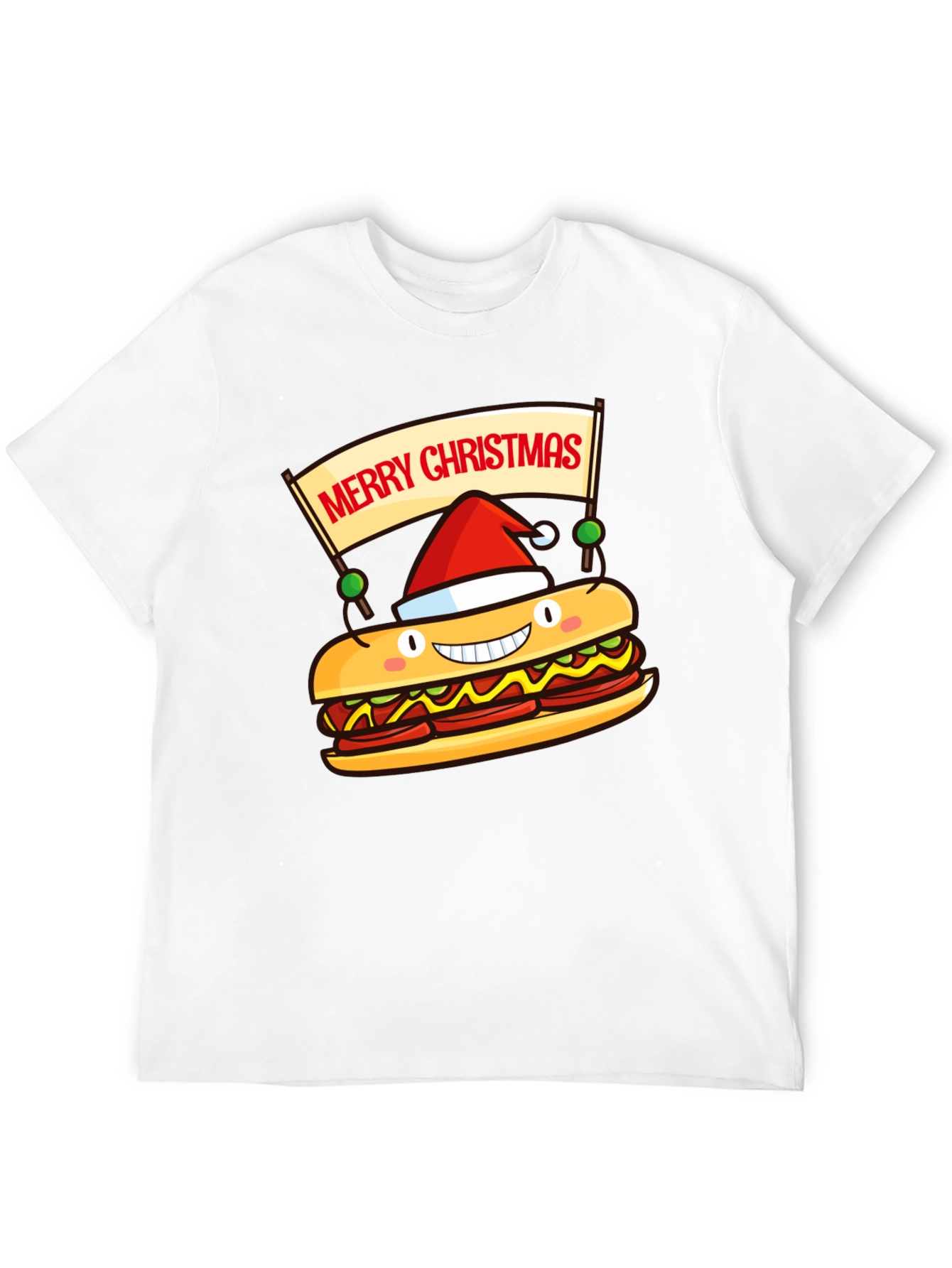 Merry Christmas Sandwich Graphic Tee