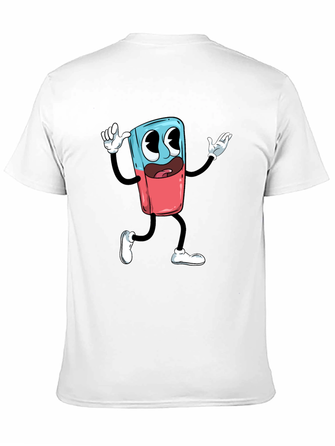Cartoon Character Graphic Print T-Shirt