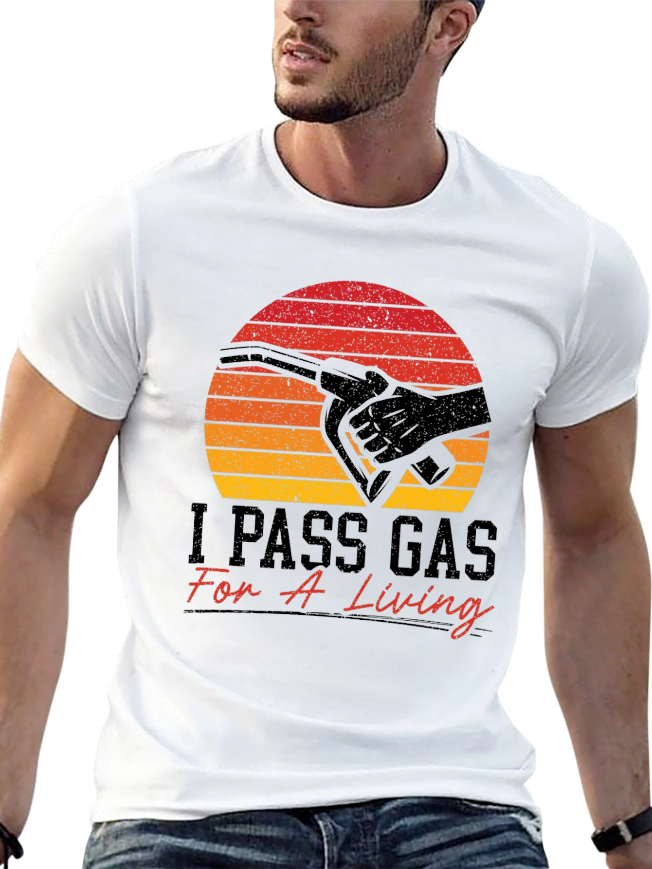 I Pass Gas For A Living Funny T-Shirt