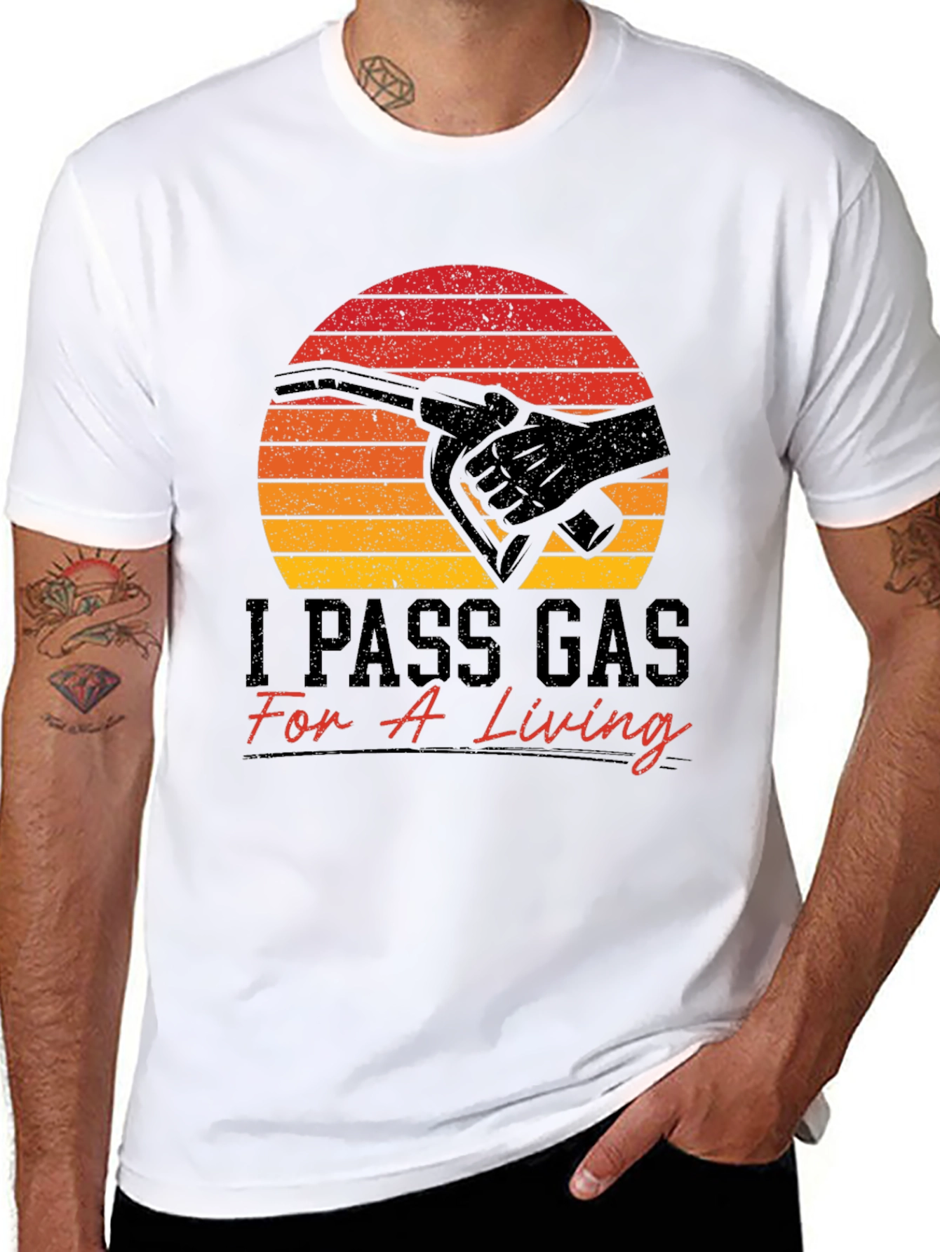 I Pass Gas For A Living Funny T-Shirt