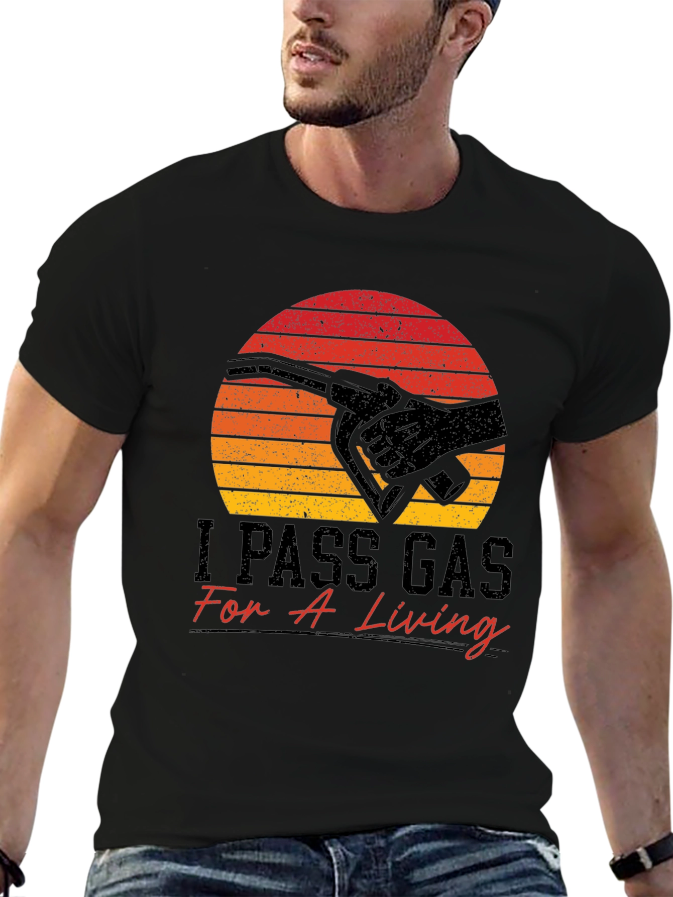 I Pass Gas For A Living Funny T-Shirt