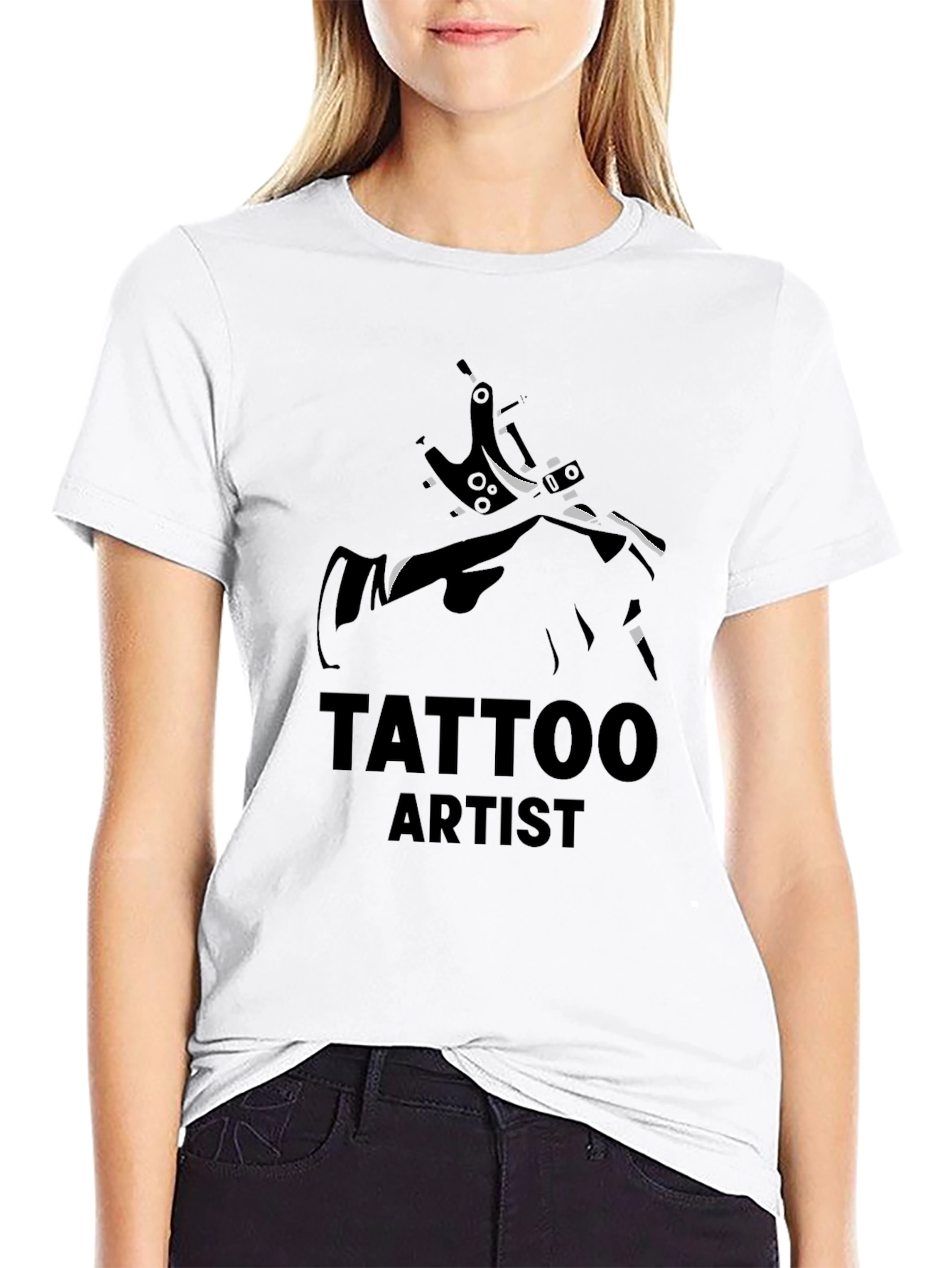 Tattoo Artist Graphic Black T-Shirt