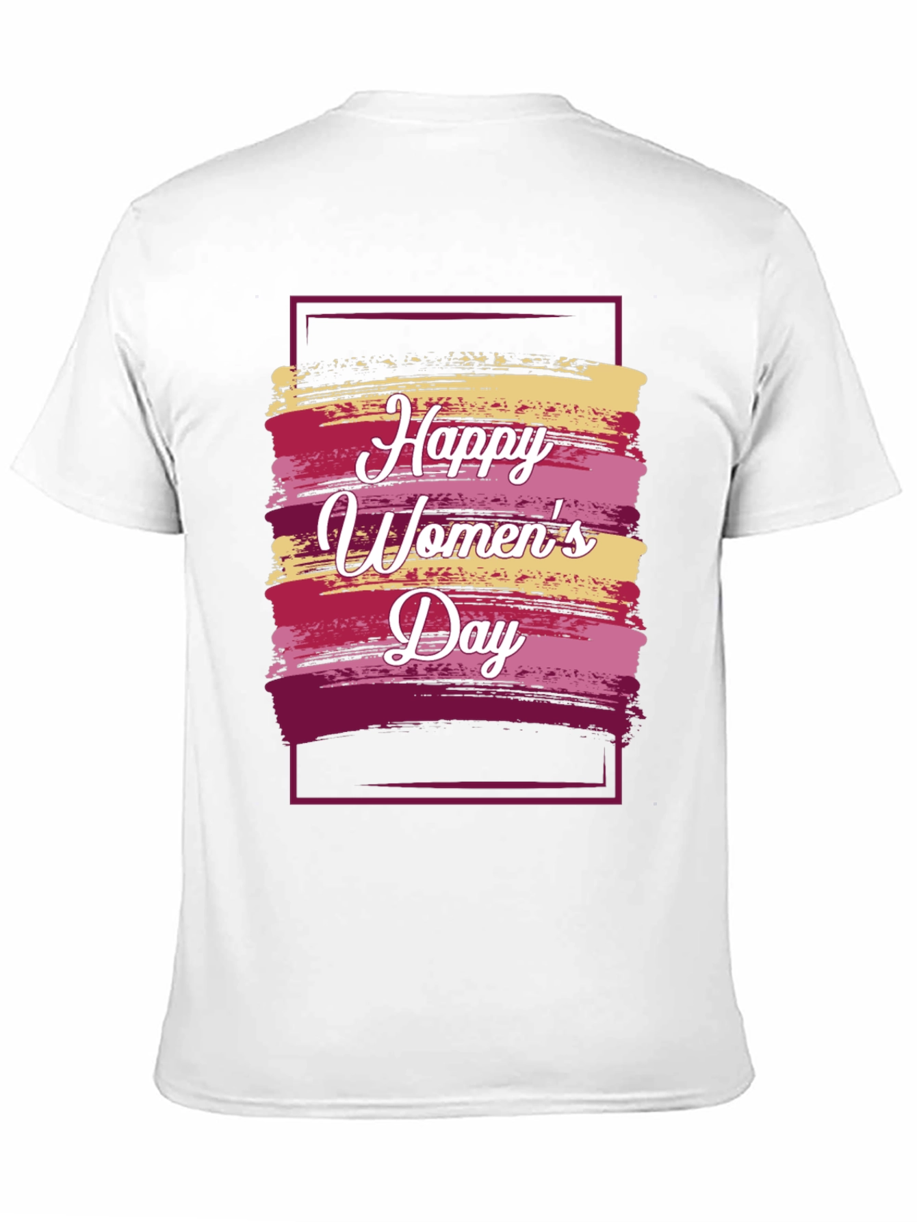 Happy Womens Day Graphic Tee - Black