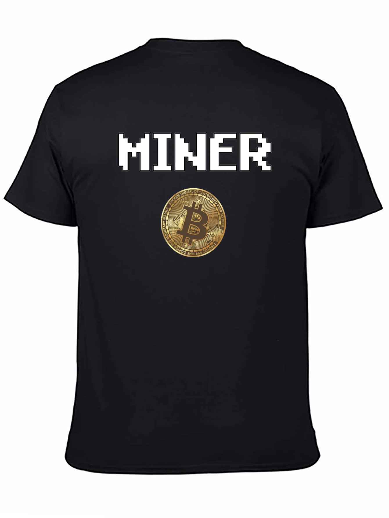 Bitcoin Miner T-Shirt - Crypto Currency Tee