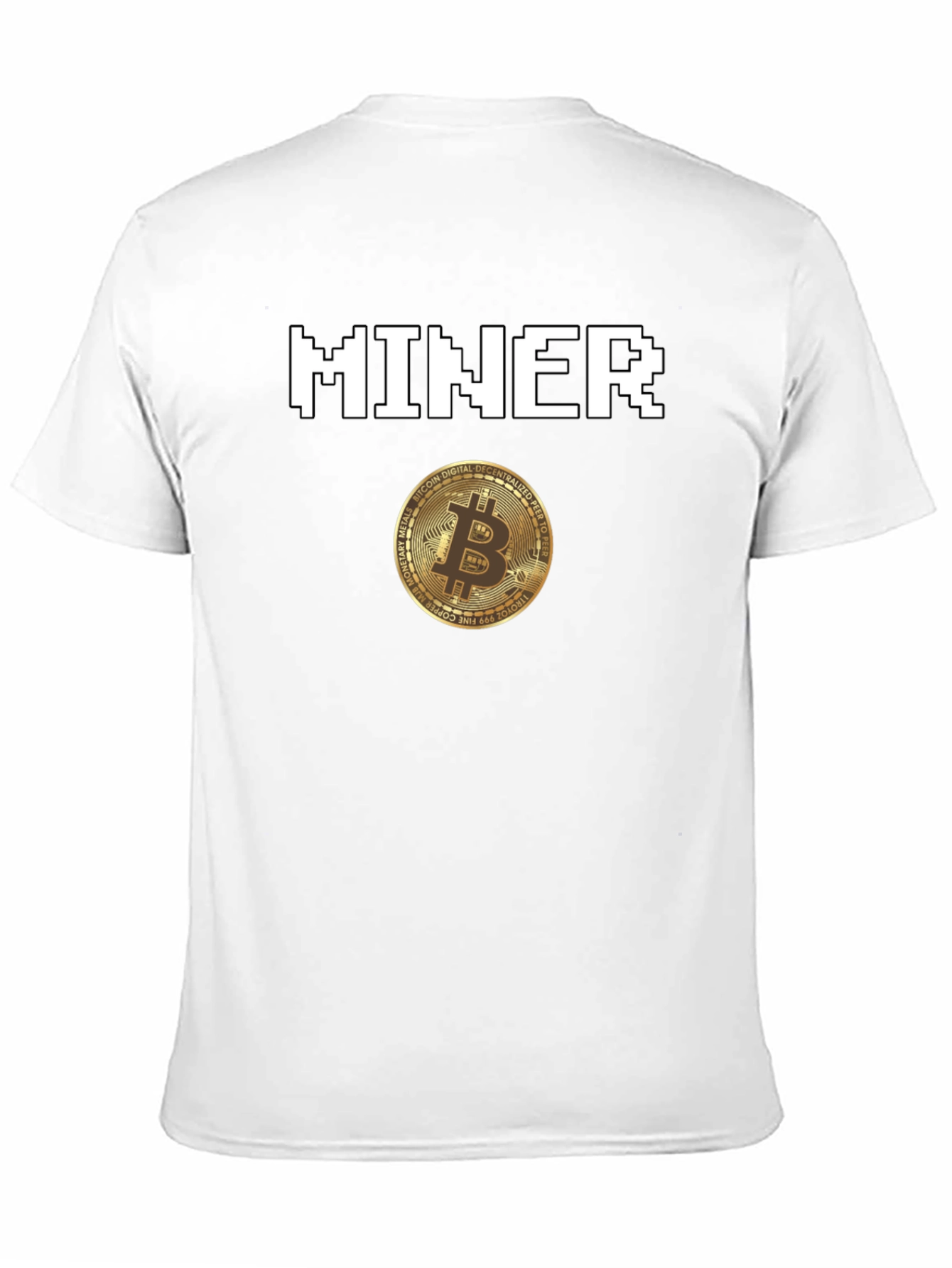 Bitcoin Miner T-Shirt - Crypto Currency Tee