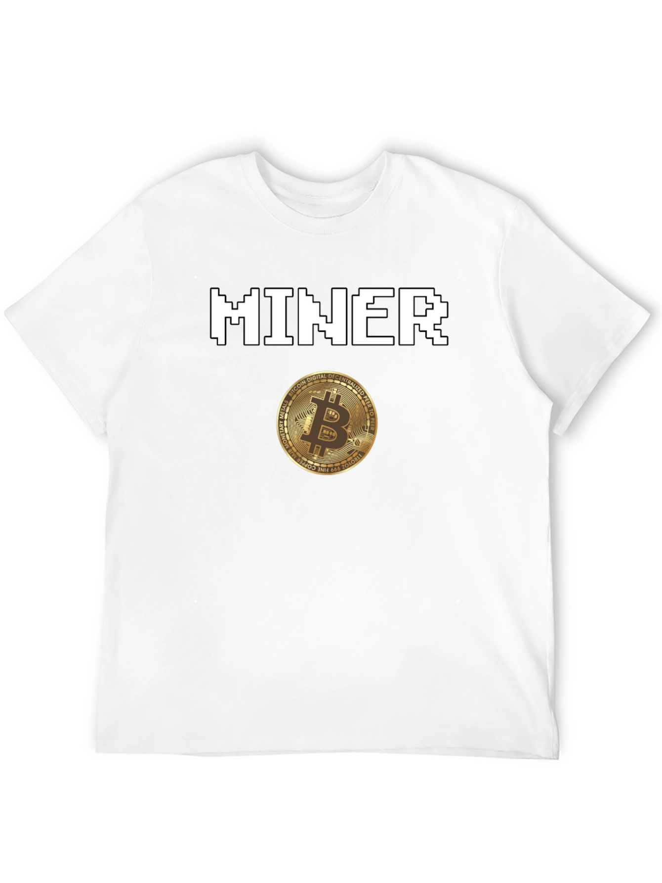 Bitcoin Miner T-Shirt - Crypto Currency Tee