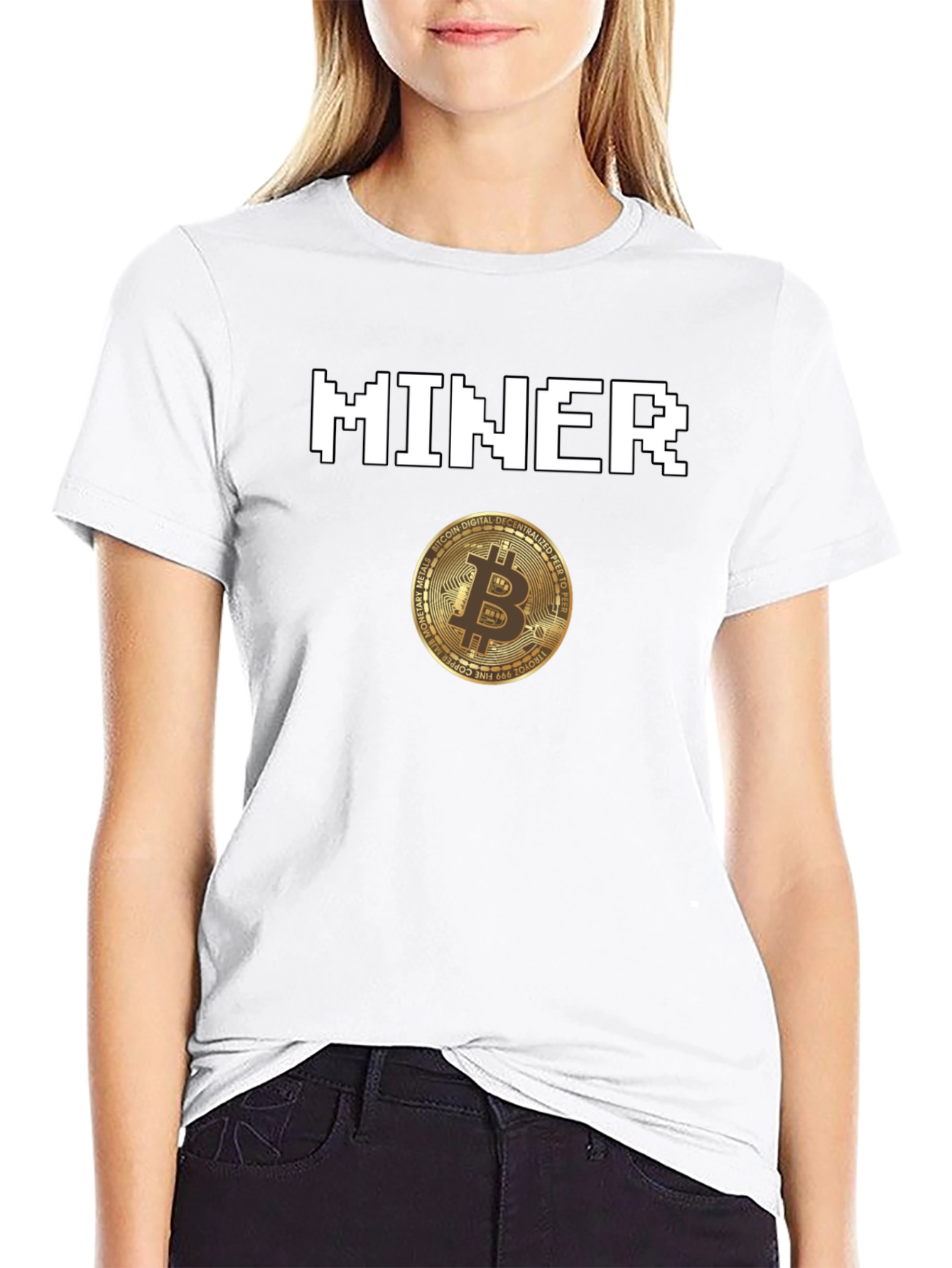 Bitcoin Miner T-Shirt - Crypto Currency Tee
