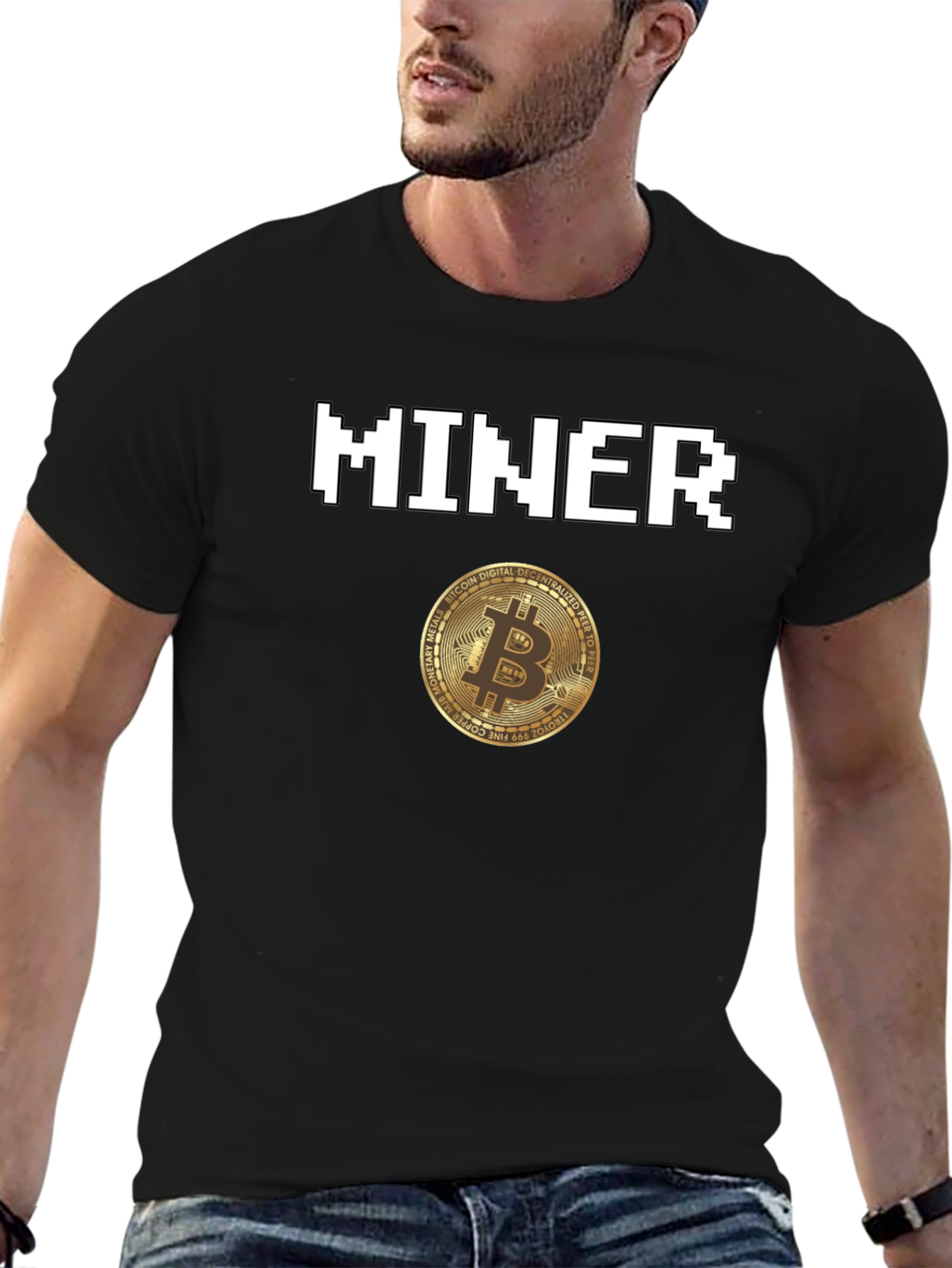 Bitcoin Miner T-Shirt - Crypto Currency Tee