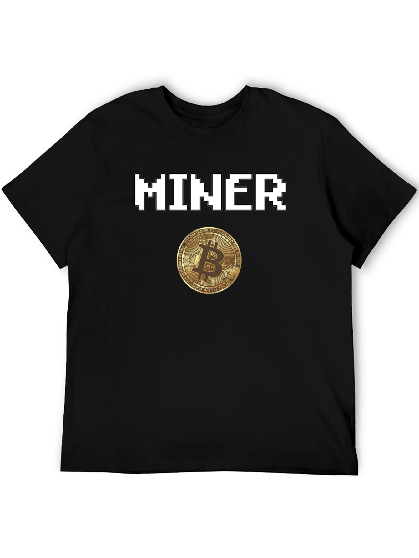 Bitcoin Miner T-Shirt - Crypto Currency Tee