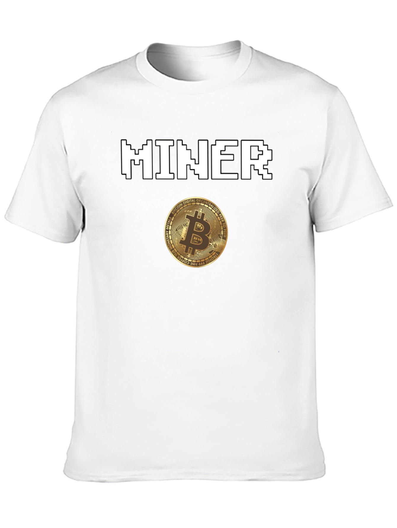 Bitcoin Miner T-Shirt - Crypto Currency Tee