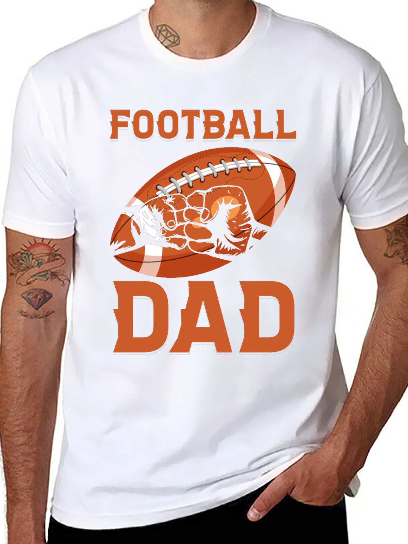 Football Dad Graphic T-Shirt