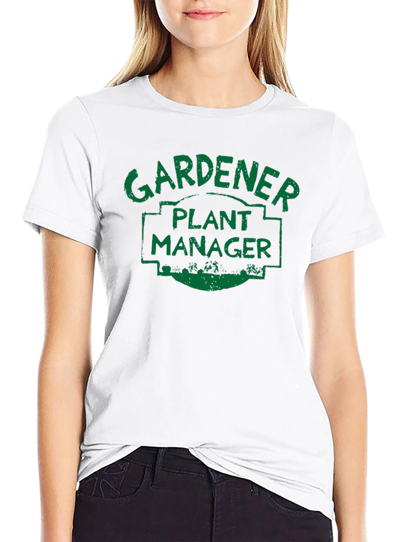 Gardener Plant Manager Graphic Tee - Black