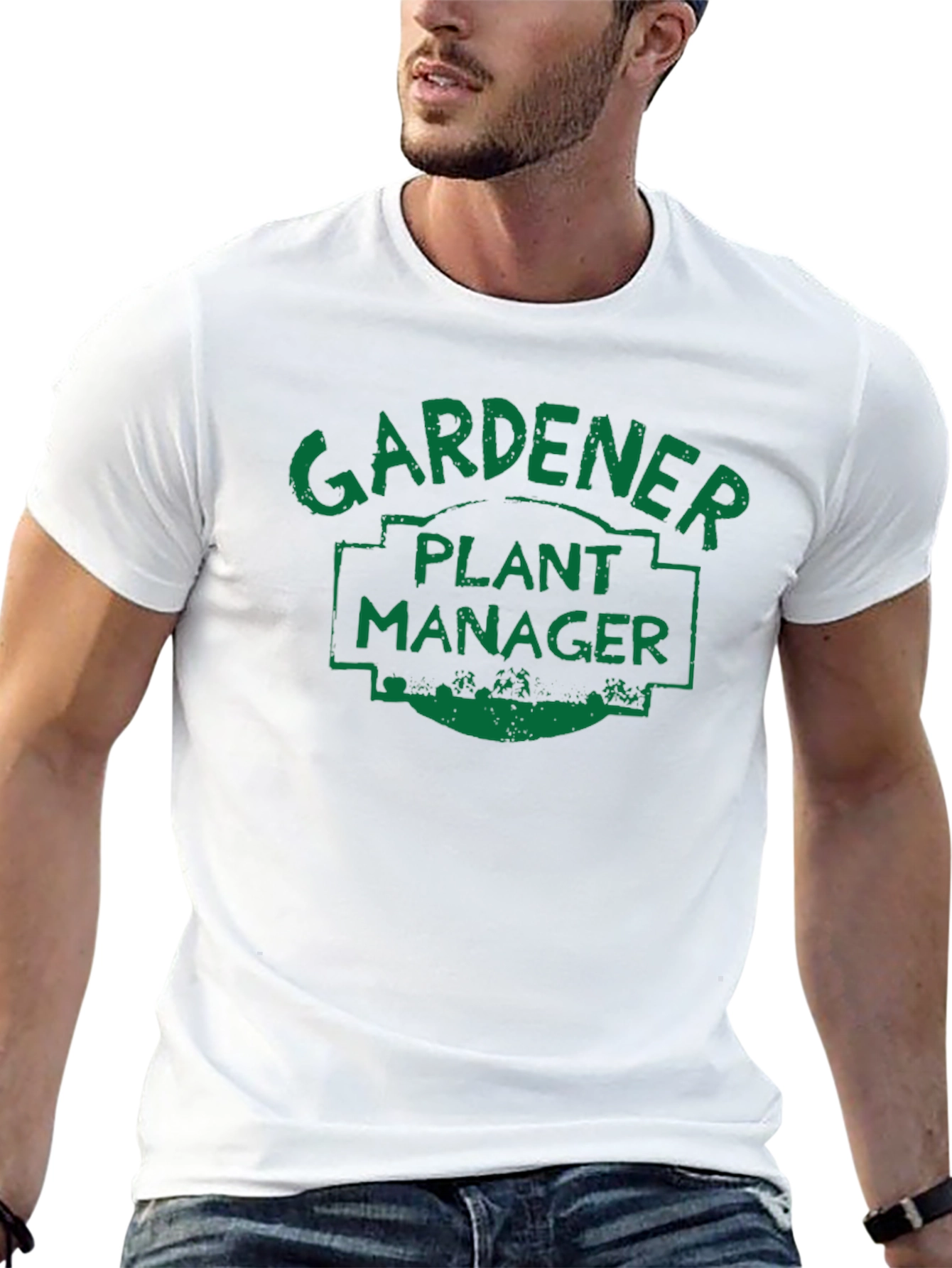 Gardener Plant Manager Graphic Tee - Black