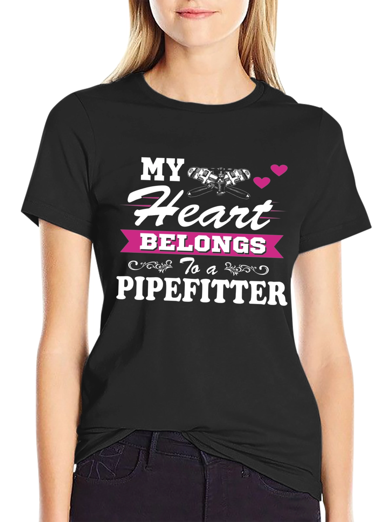 My Heart Belongs to a Pipefitter T-Shirt