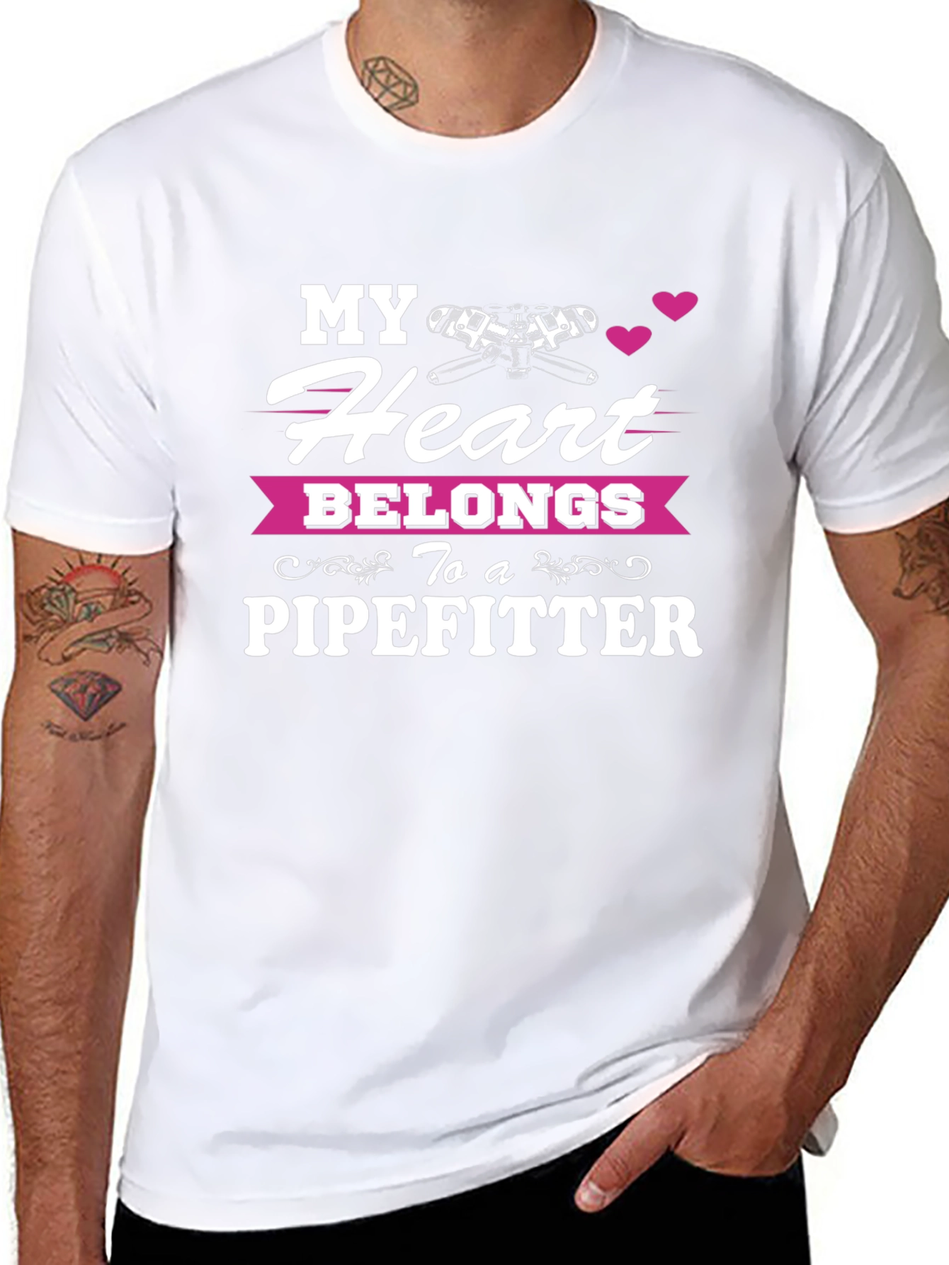 My Heart Belongs to a Pipefitter T-Shirt