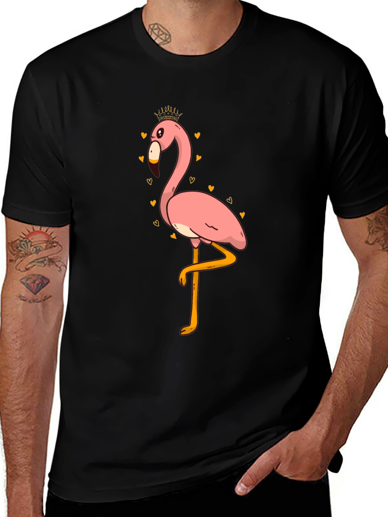 Flamingo T-Shirt - Quirky Graphic Tee