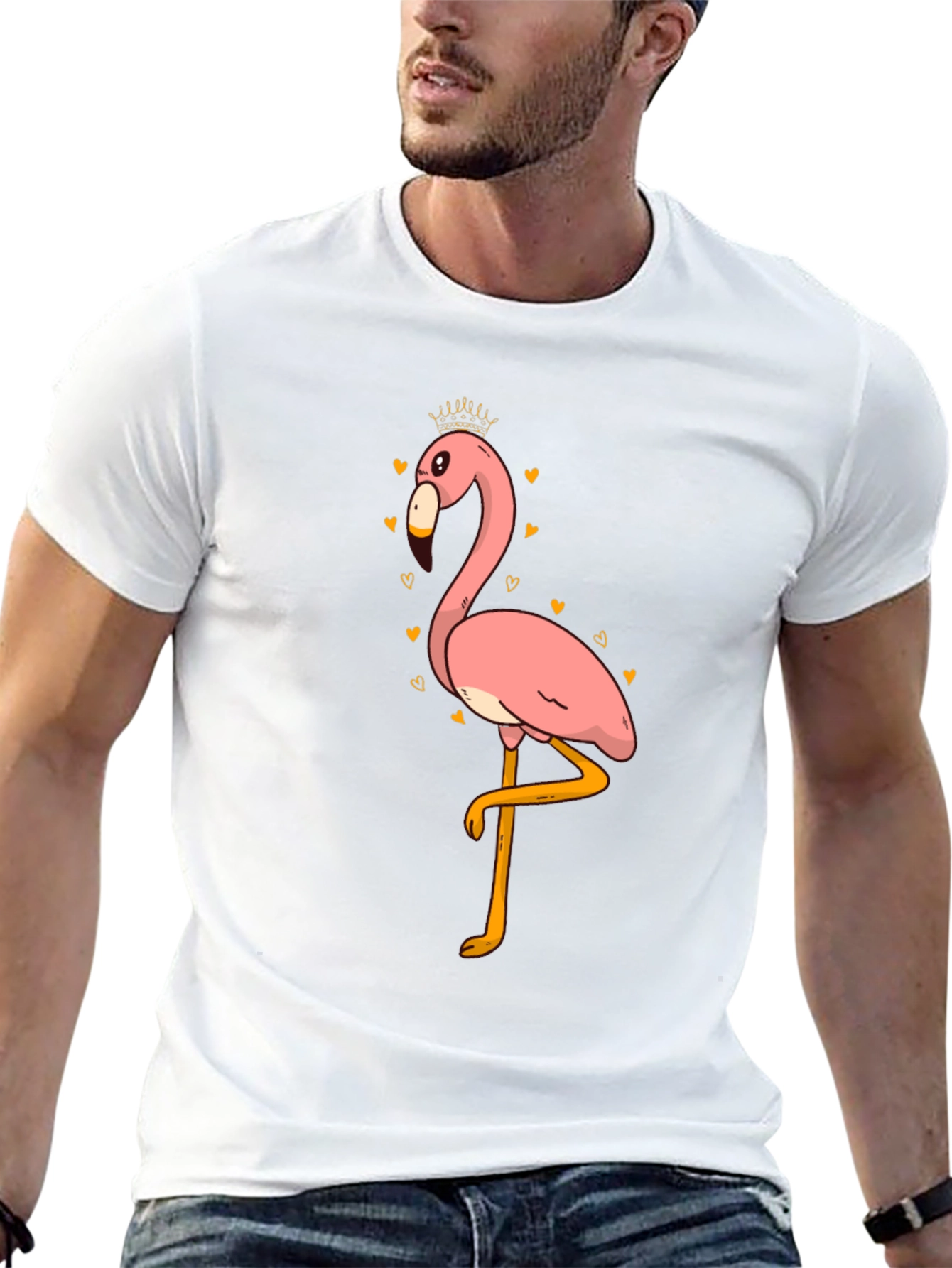 Flamingo T-Shirt - Quirky Graphic Tee