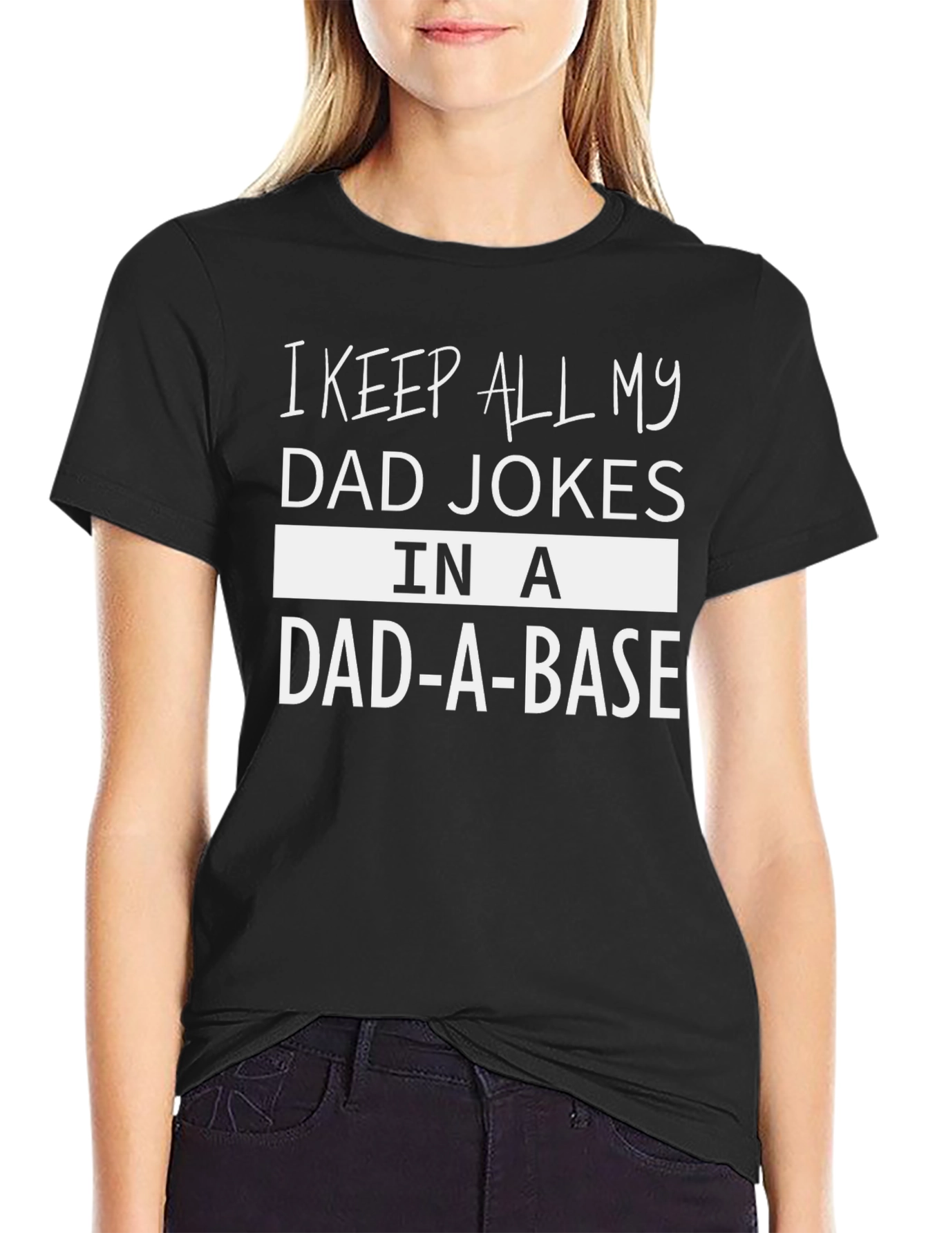 Dad Jokes T-Shirt - Dad-a-base Funny Tee