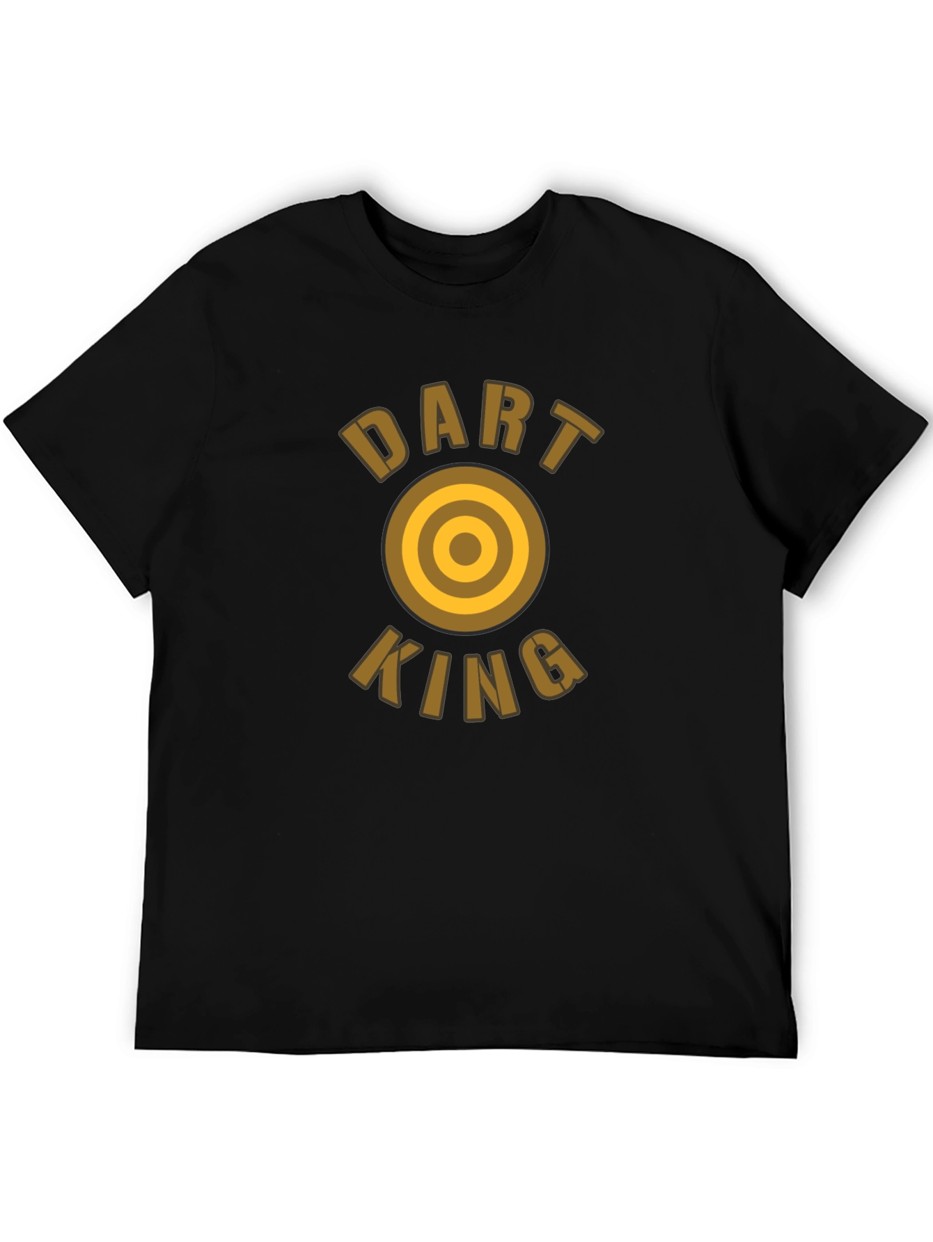 Dart King Black T-Shirt - Target Graphic Tee