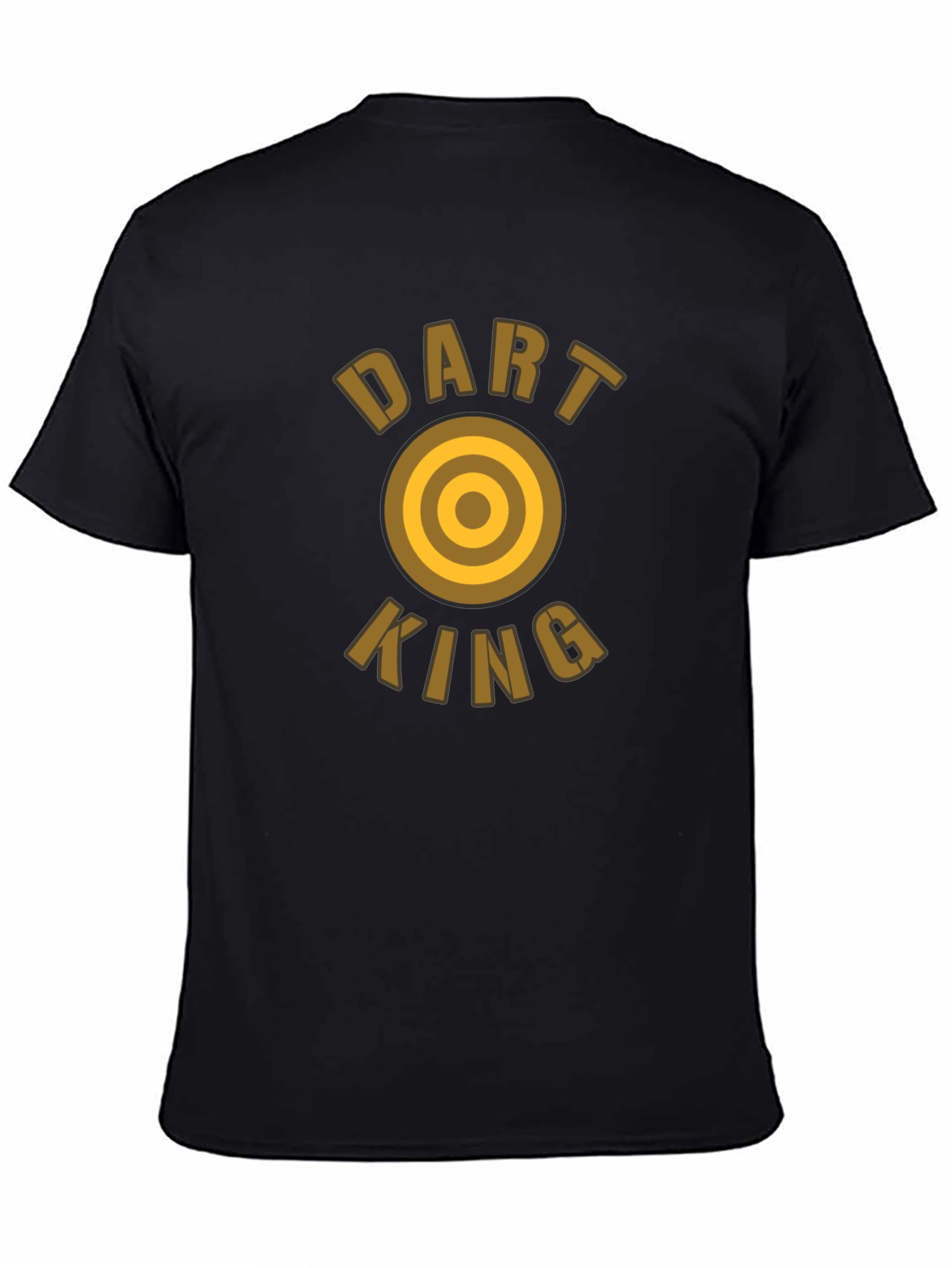 Dart King Black T-Shirt - Target Graphic Tee