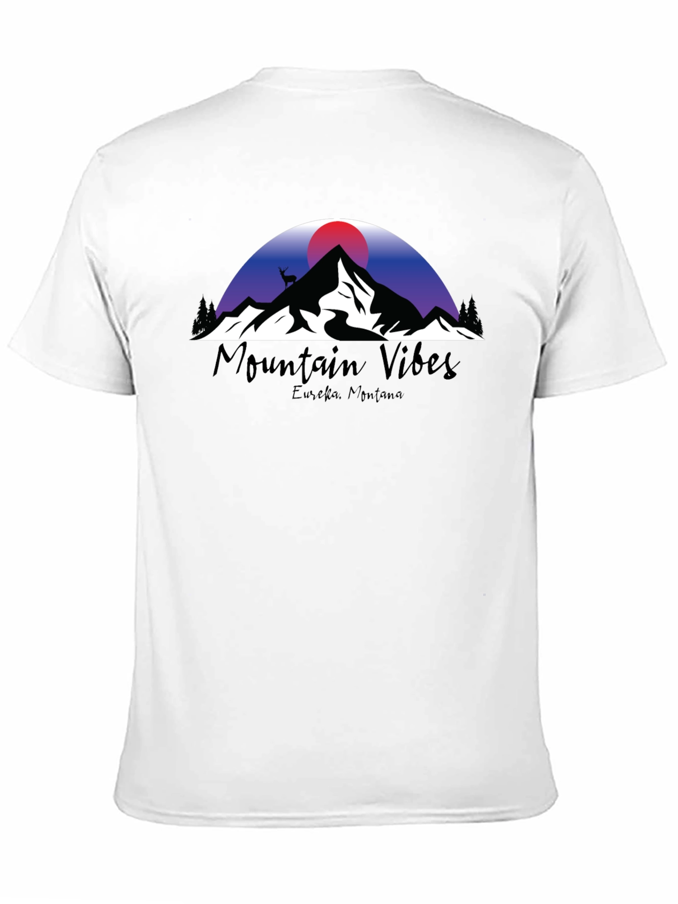 Mountain Vibes Tee - Eureka Montana