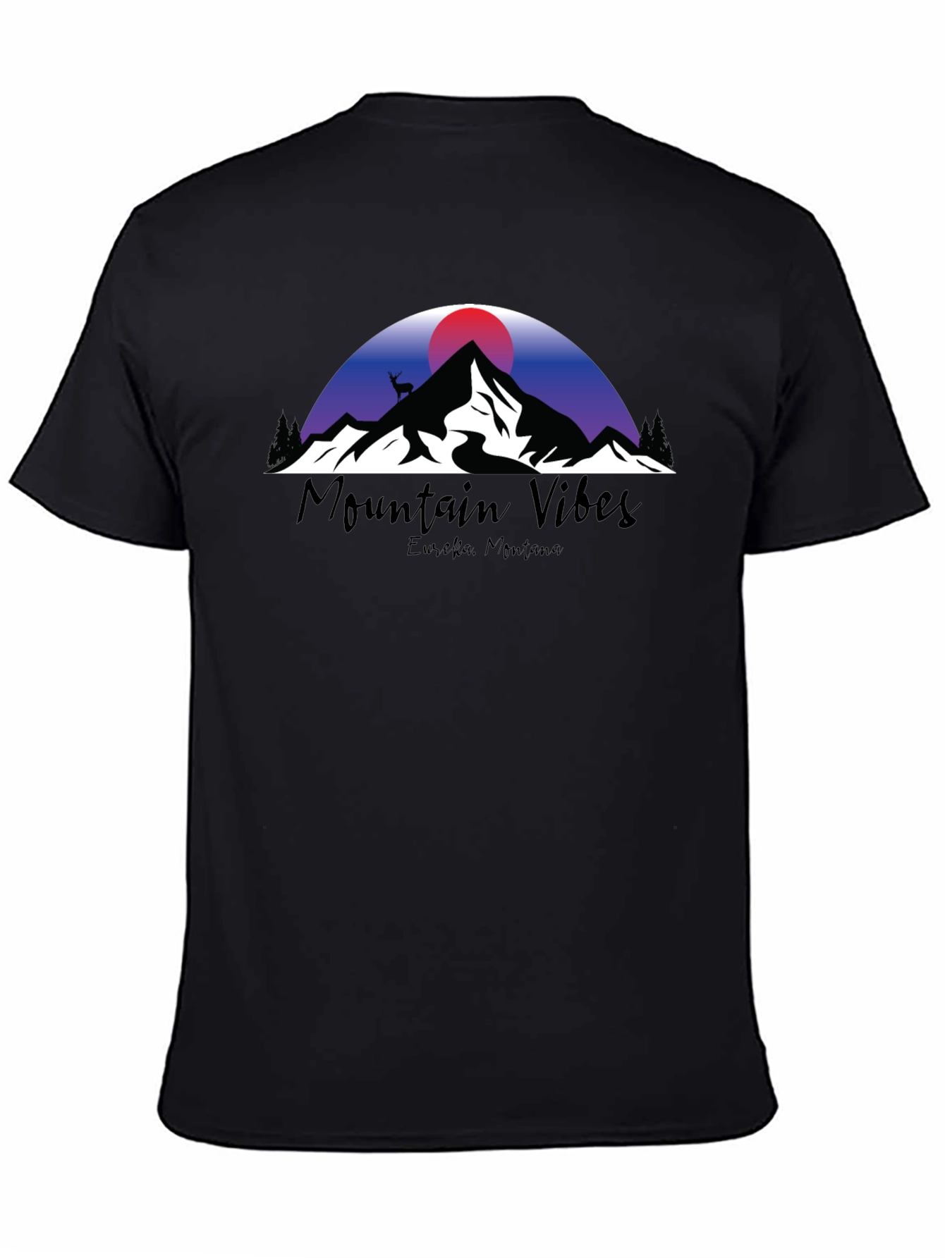 Mountain Vibes Tee - Eureka Montana