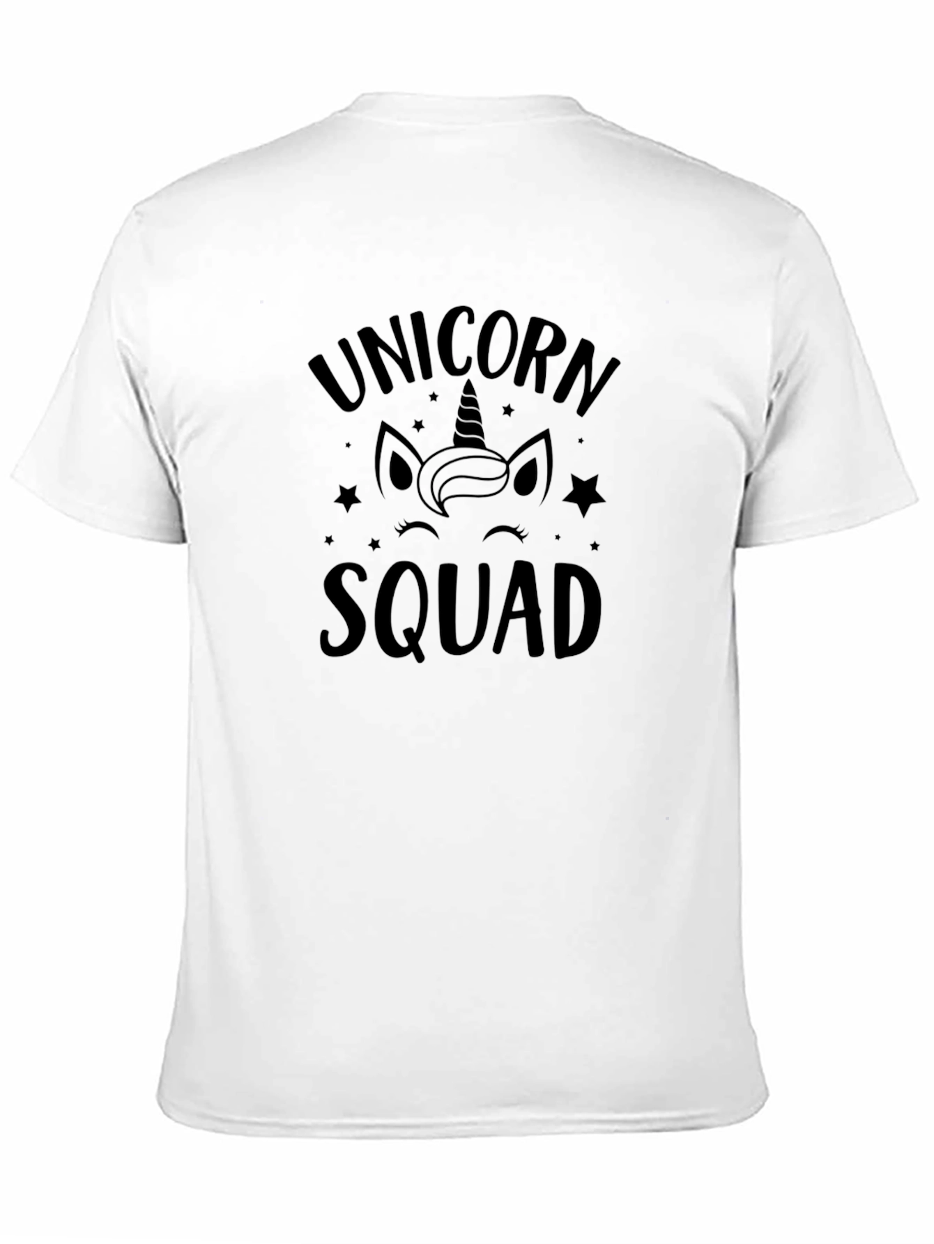 Unicorn Squad Black Graphic Tee