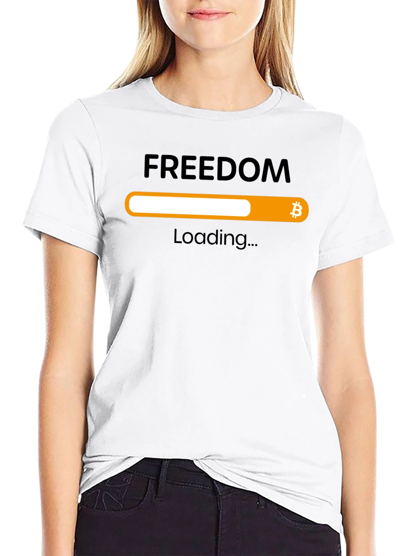 Bitcoin Freedom Loading T-Shirt
