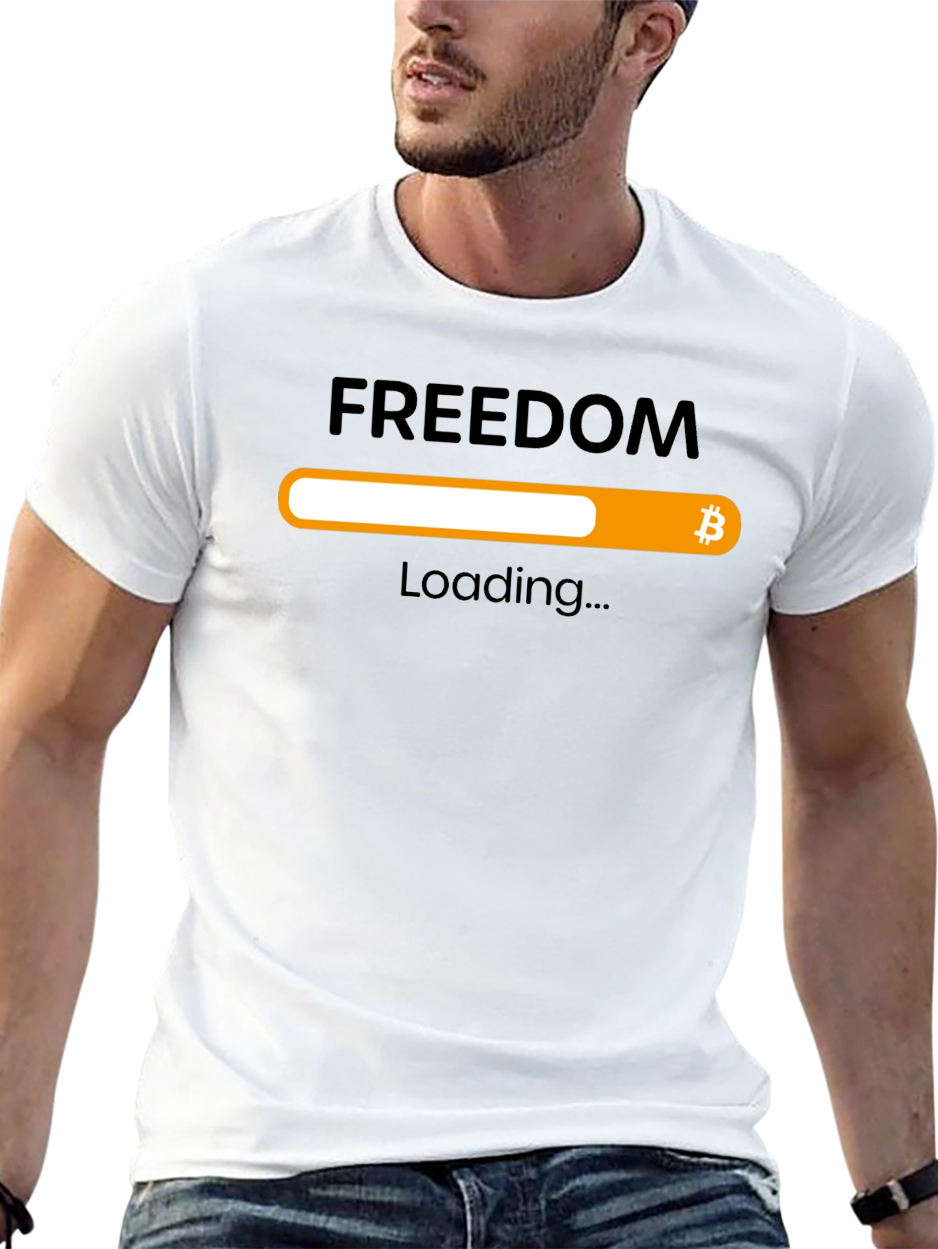 Bitcoin Freedom Loading T-Shirt