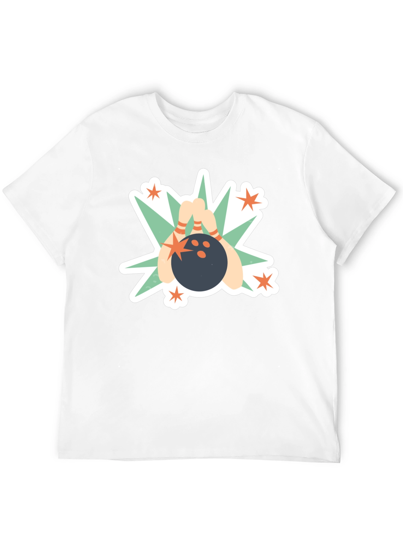 Bowling Strike Graphic T-Shirt