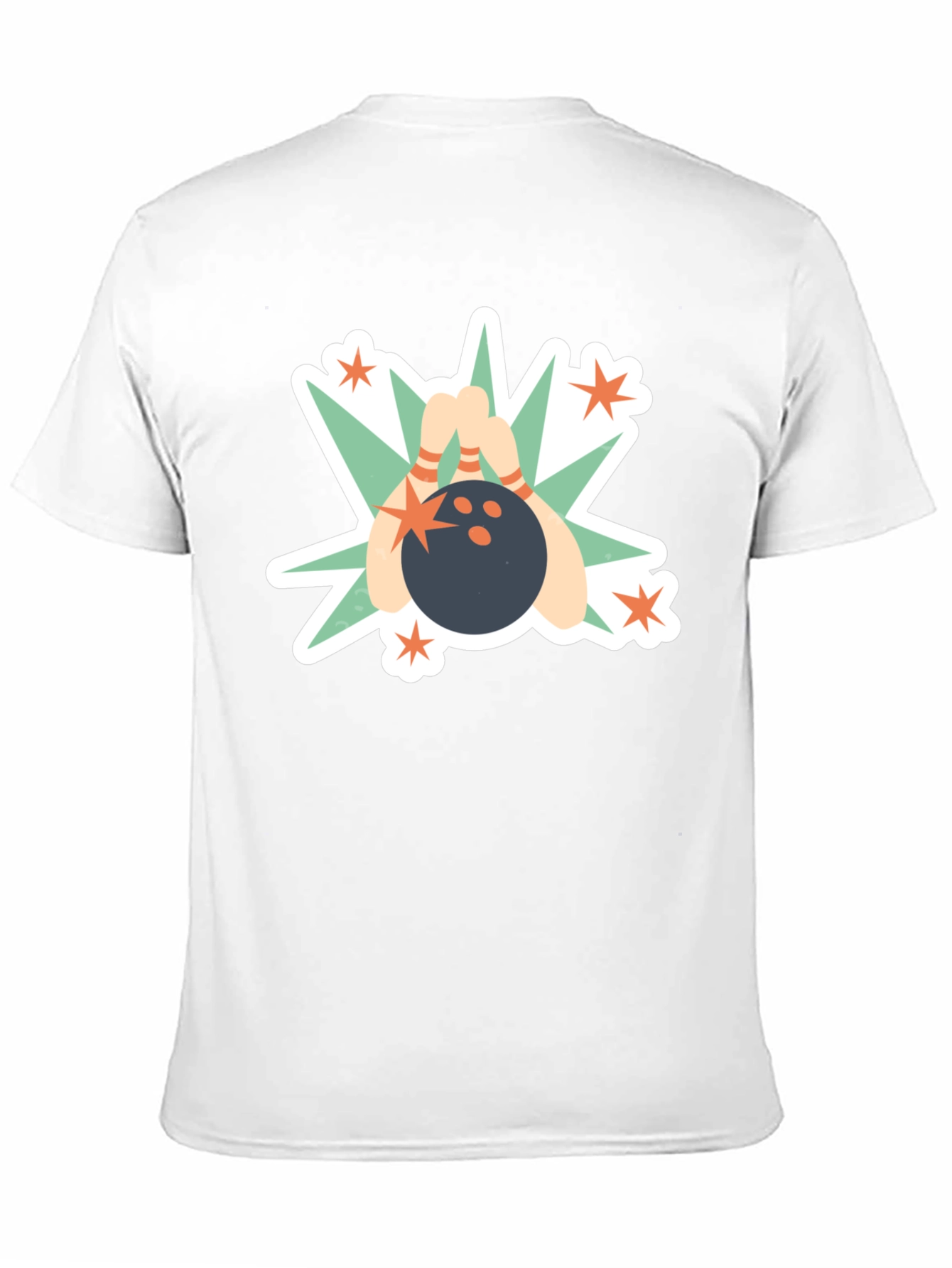 Bowling Strike Graphic T-Shirt