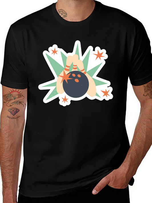 Bowling Strike Graphic T-Shirt