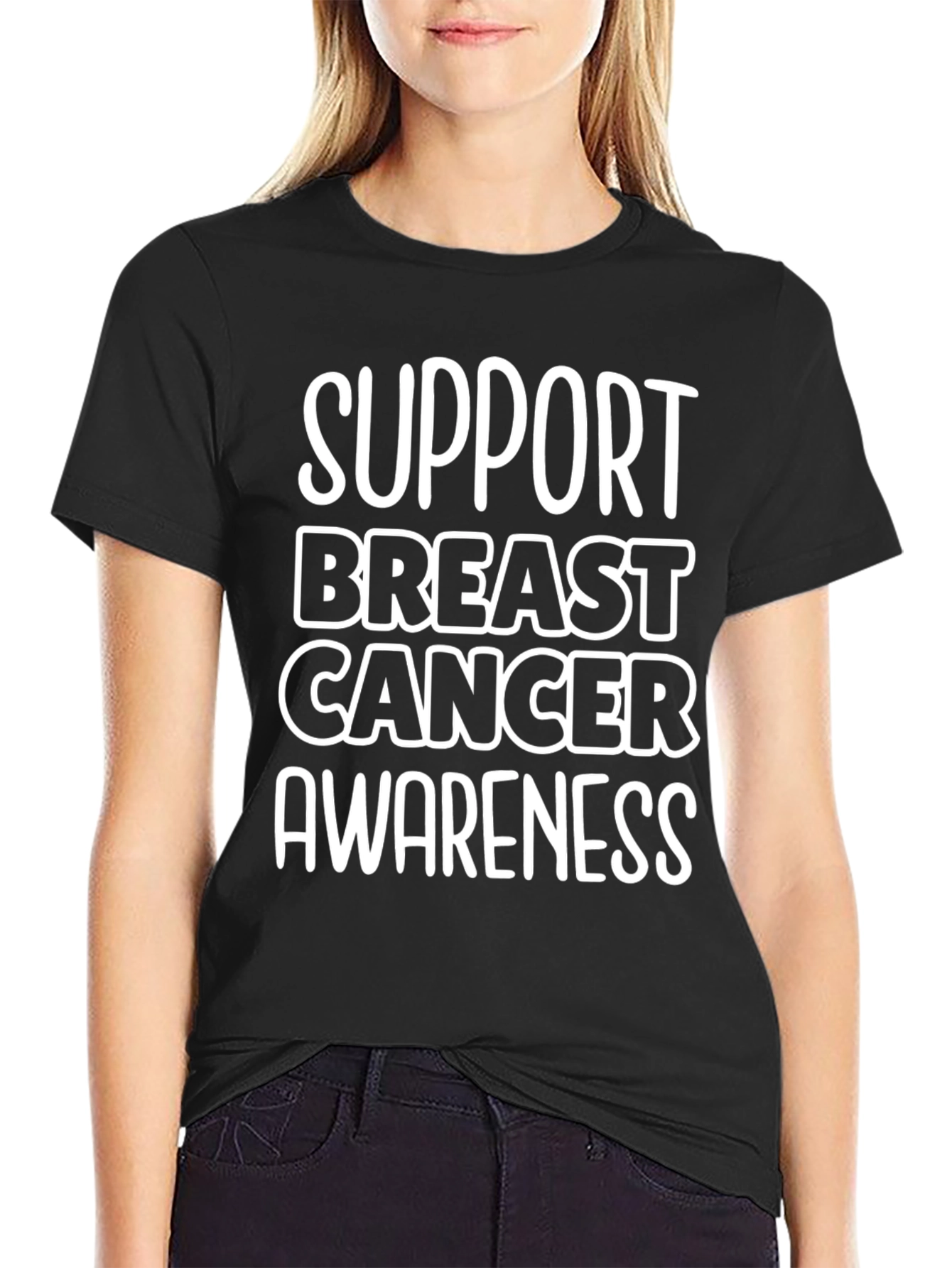 Support Breast Cancer Awareness T-Shirt