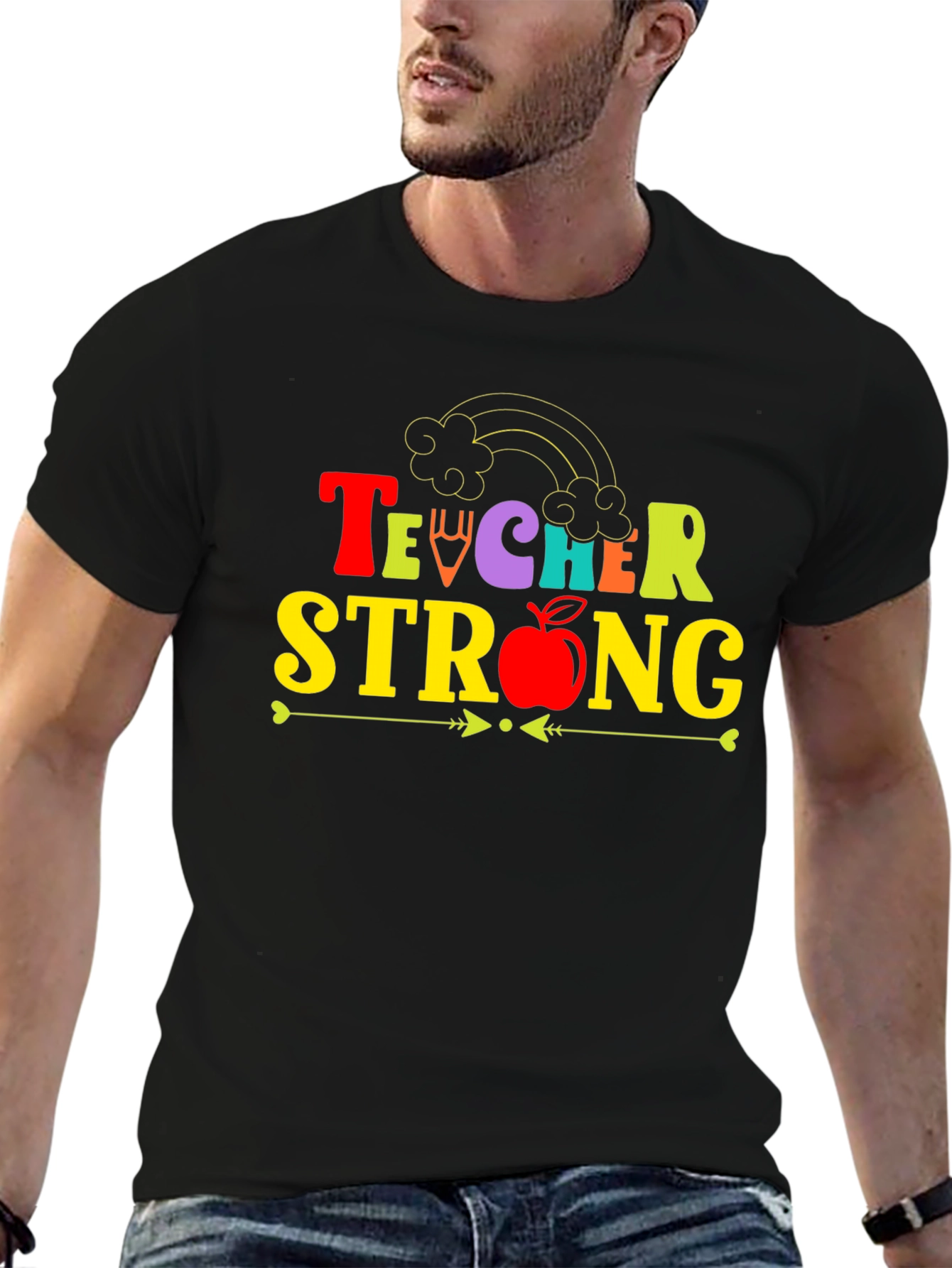 Teacher Strong T-Shirt Teacher Appreciation Tee